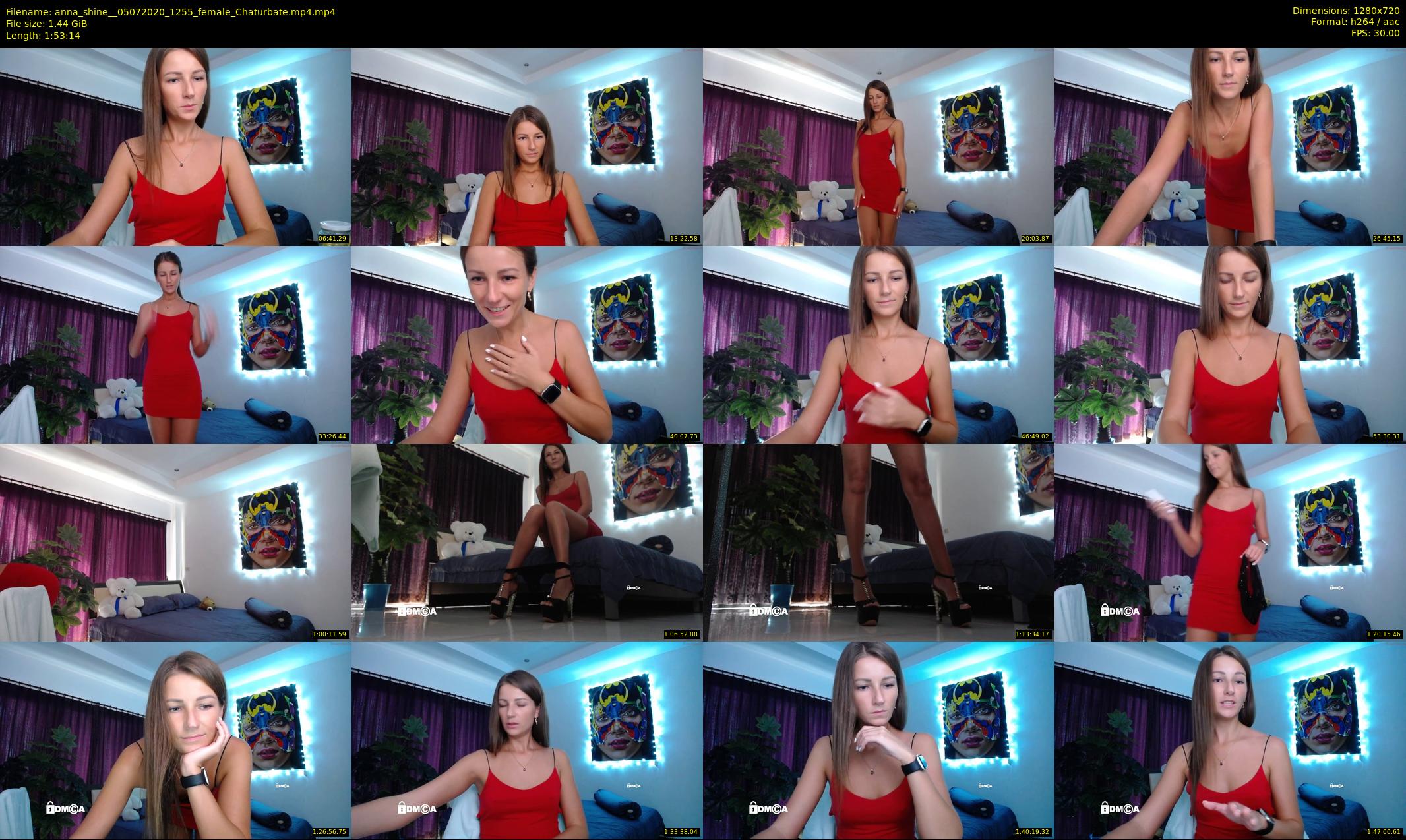 anna_shine_ — 114 minute Chaturbate female cam show recording, 720p, Jul 5, 2020