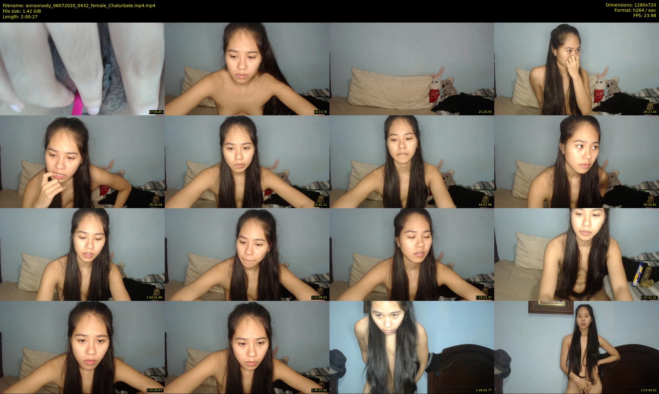 annaxnasty — 121 minute Chaturbate female cam show recording, 720p, Jul 6, 2020