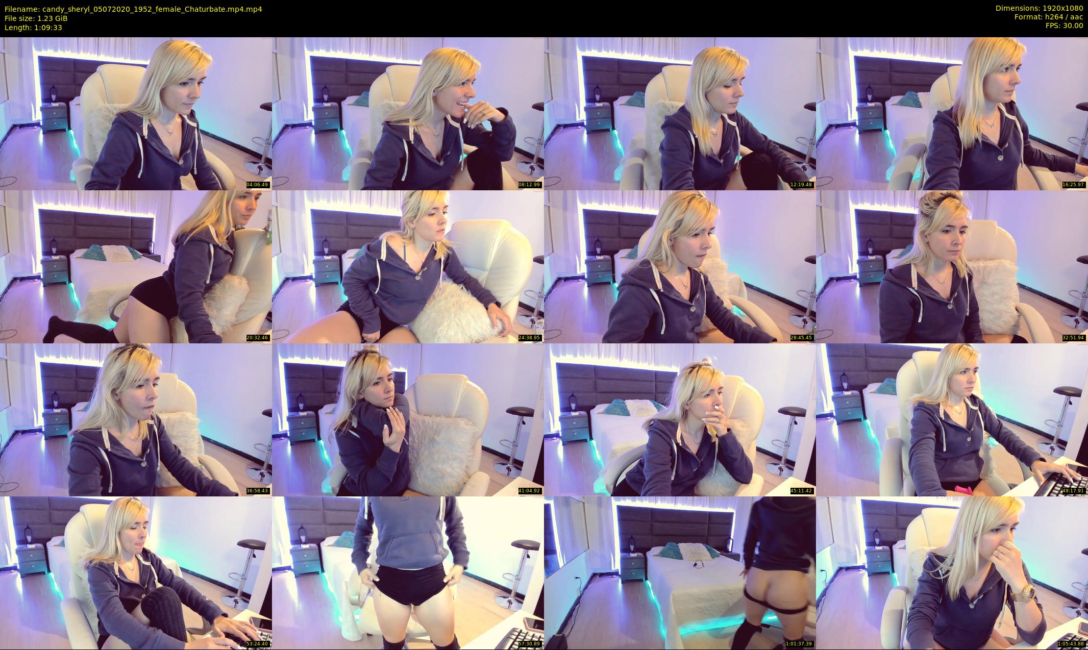 candy_sheryl — 70 minute Chaturbate female cam show recording, 1080p, Jul 5, 2020