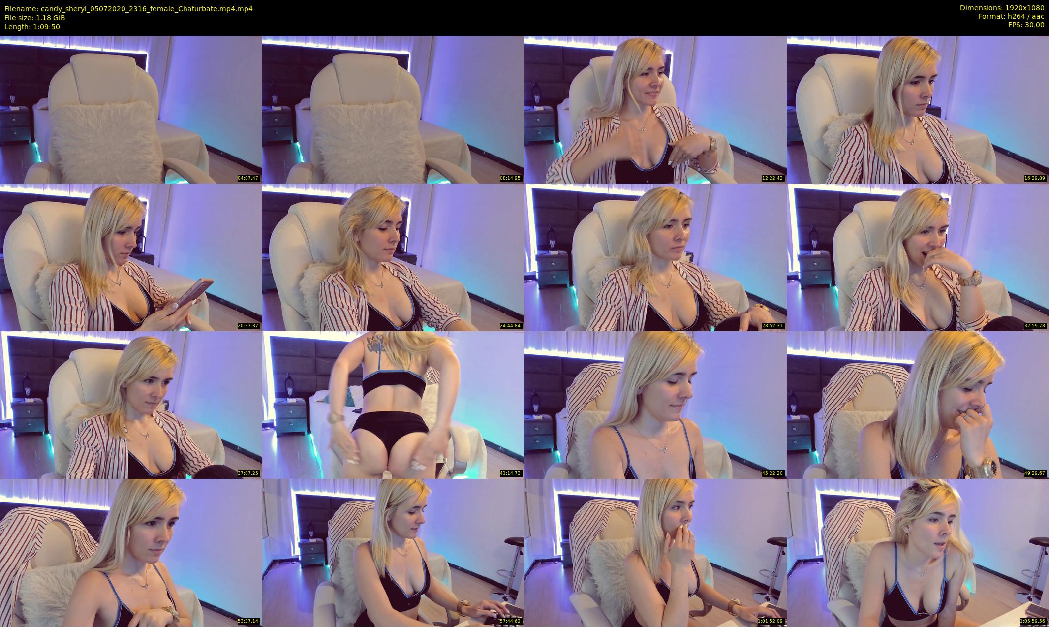 candy_sheryl — 70 minute Chaturbate female cam show recording, 1080p, Jul 5, 2020