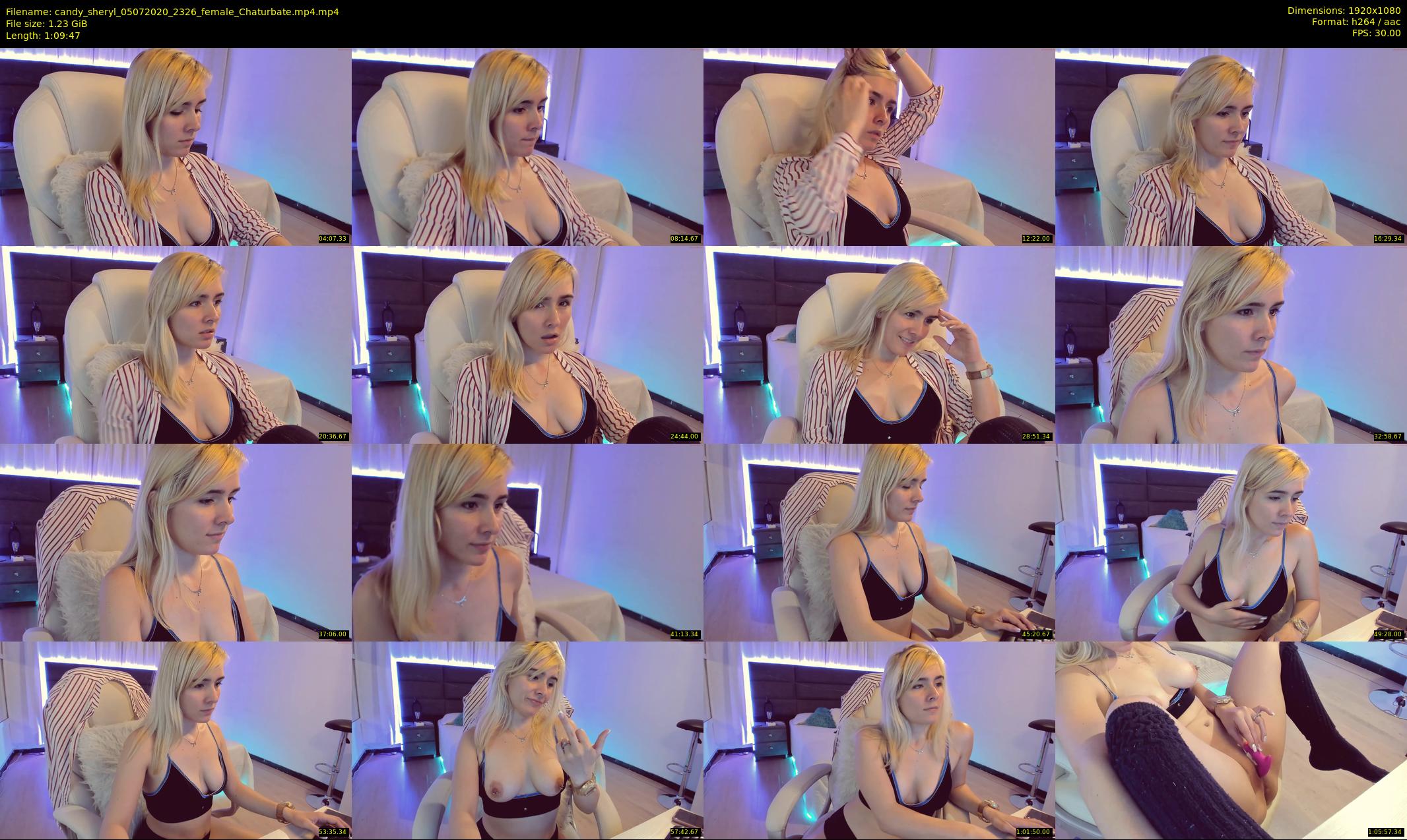 candy_sheryl — 70 minute Chaturbate female cam show recording, 1080p, Jul 5, 2020