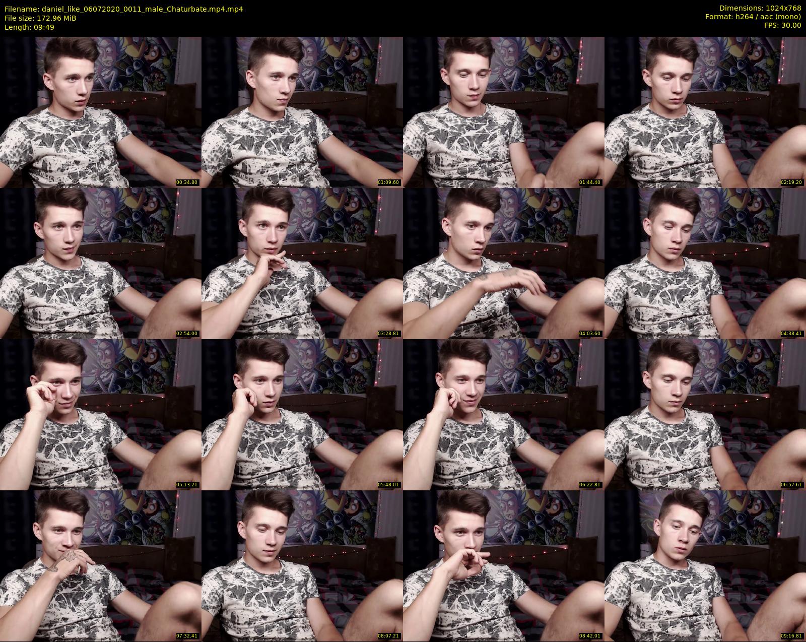 daniel_like — 10 minute Chaturbate male cam show recording, 720p, Jul 6, 2020