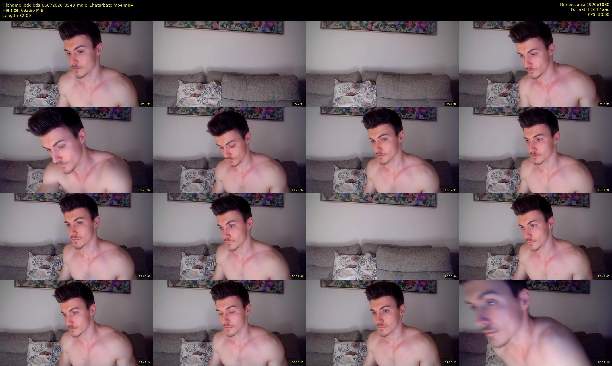eddieds — 33 minute Chaturbate male cam show recording, 1080p, Jul 6, 2020