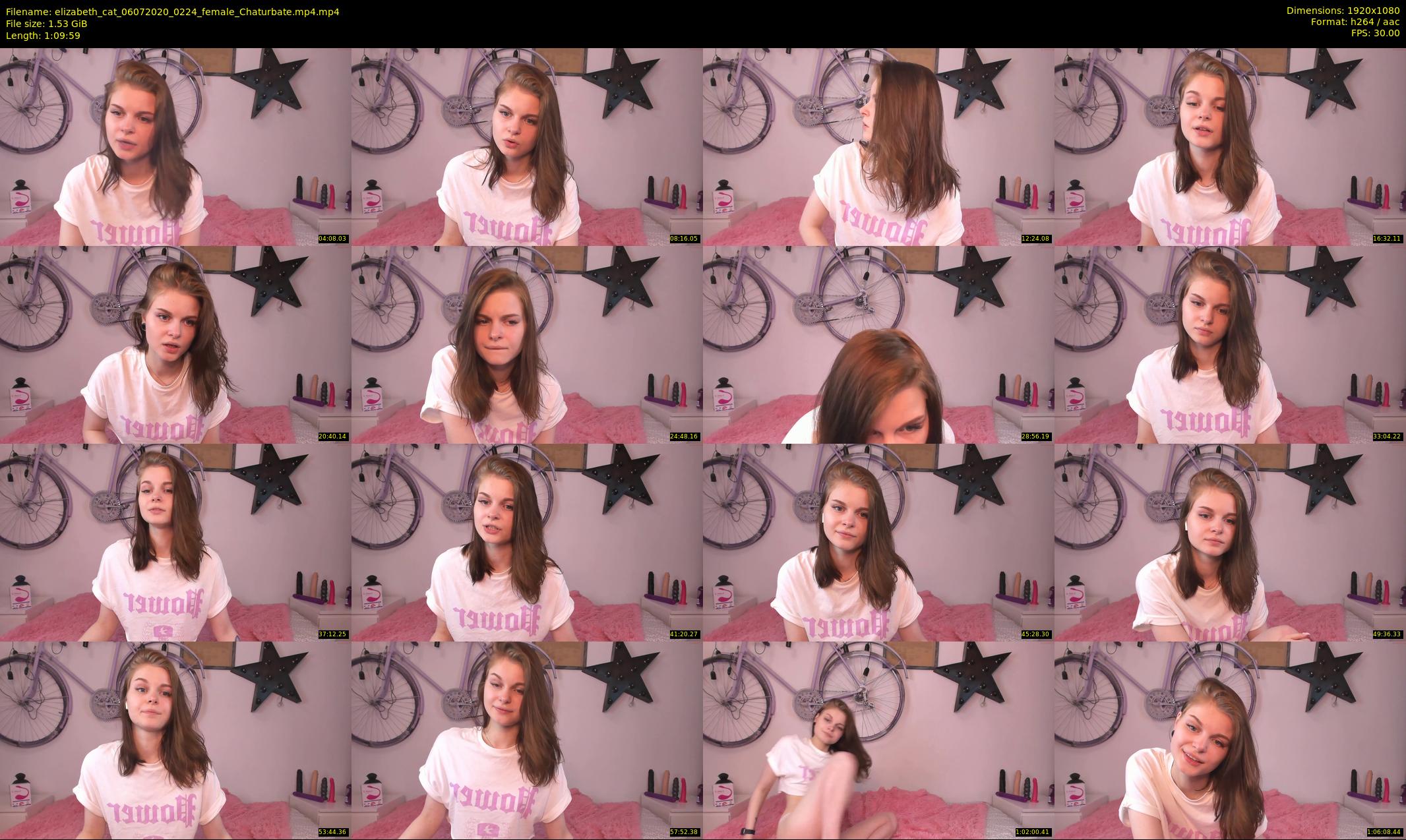 elizabeth_cat — 70 minute Chaturbate female cam show recording, 1080p, Jul 6, 2020