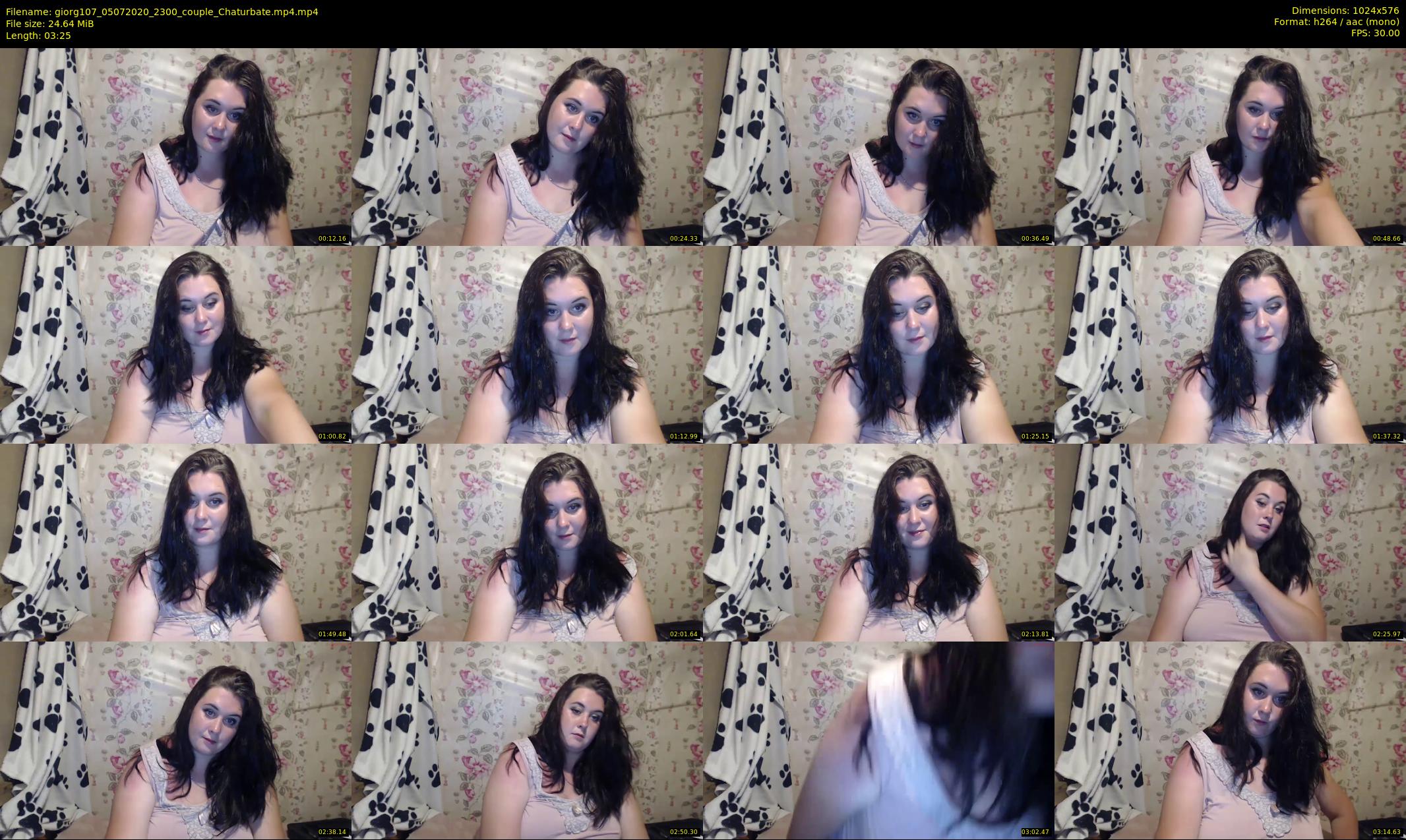 giorg107 — 4 minute Chaturbate couple cam show recording, 480p, Jul 5, 2020