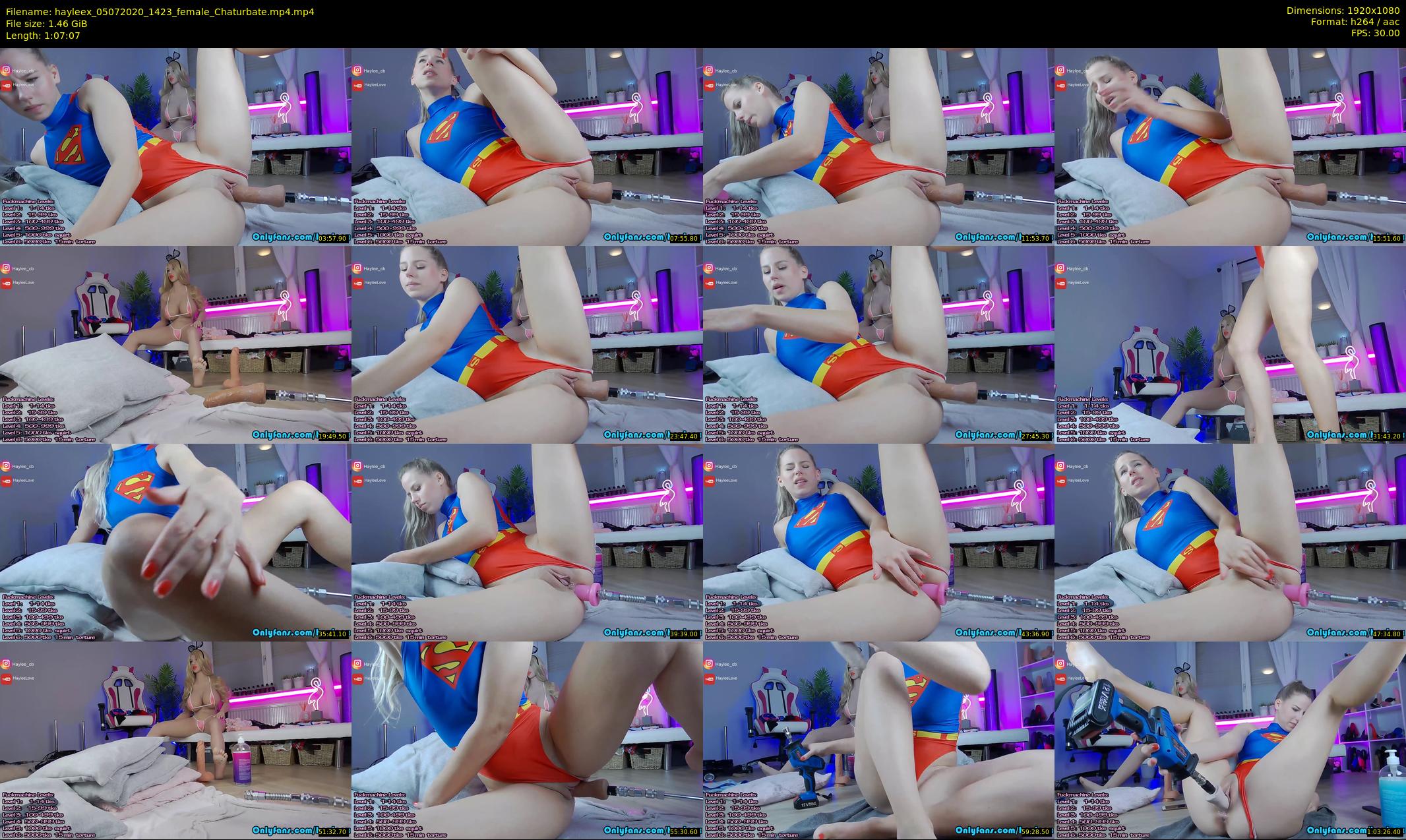 hayleex — 68 minute Chaturbate female cam show recording, 1080p, Jul 5, 2020
