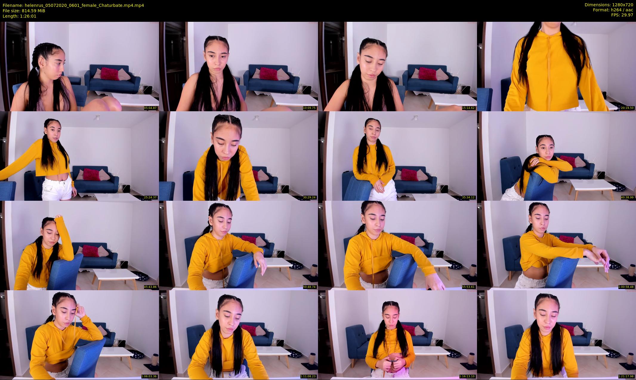 helenrus — 87 minute Chaturbate female cam show recording, 720p, Jul 5, 2020