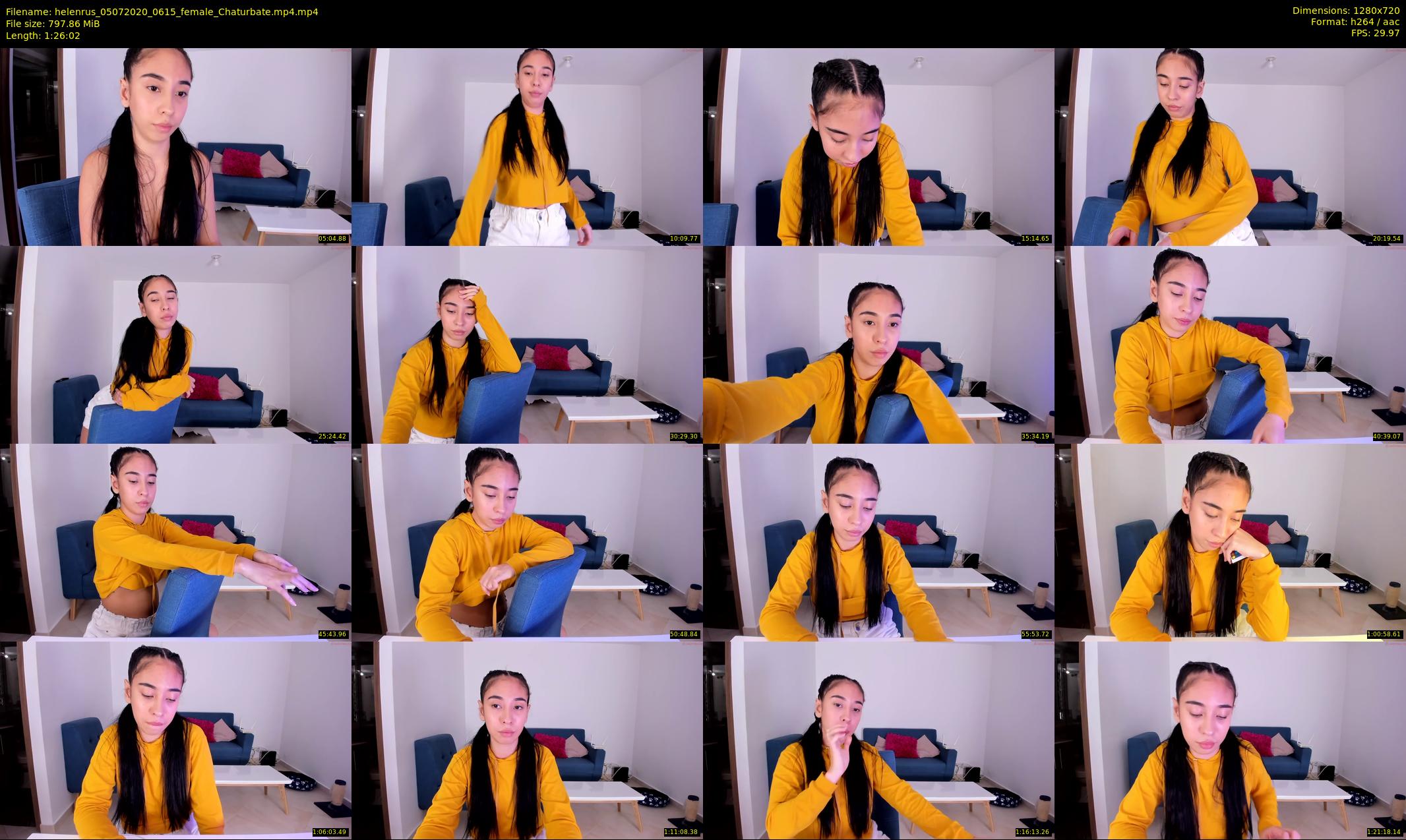 helenrus — 87 minute Chaturbate female cam show recording, 720p, Jul 5, 2020