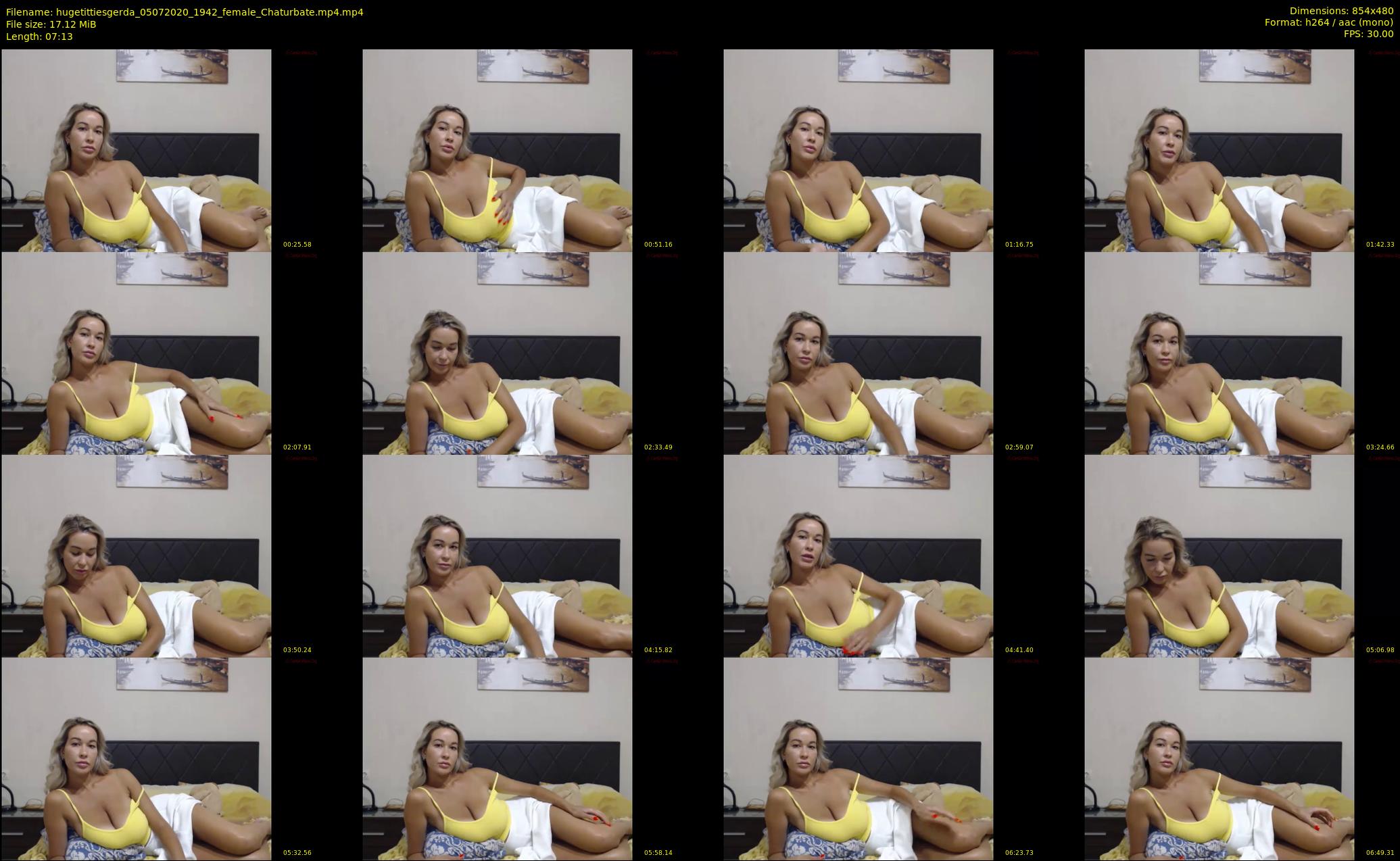 hugetittiesgerda — 8 minute Chaturbate female cam show recording, 480p, Jul 5, 2020