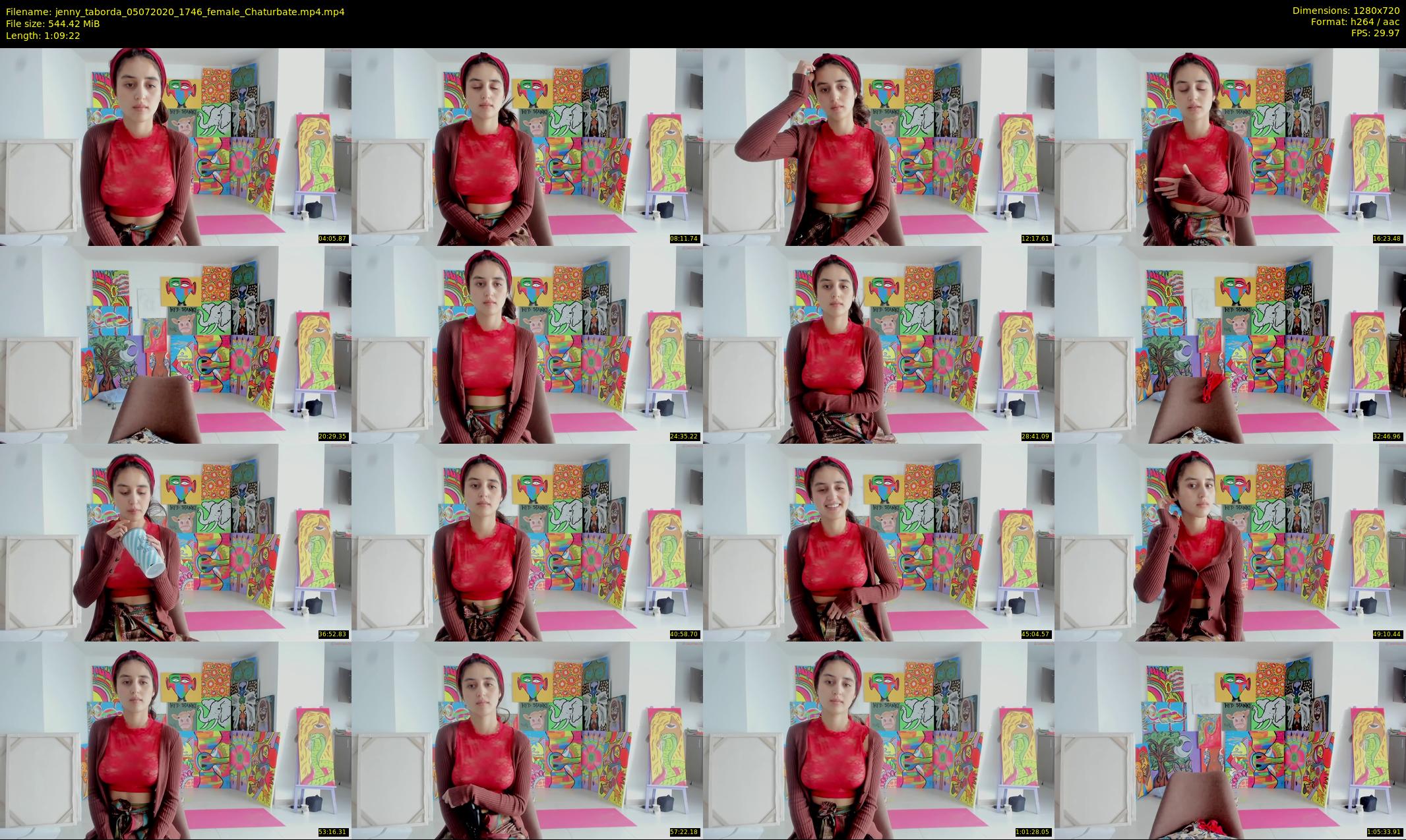 jenny_taborda — 70 minute Chaturbate female cam show recording, 720p, Jul 5, 2020