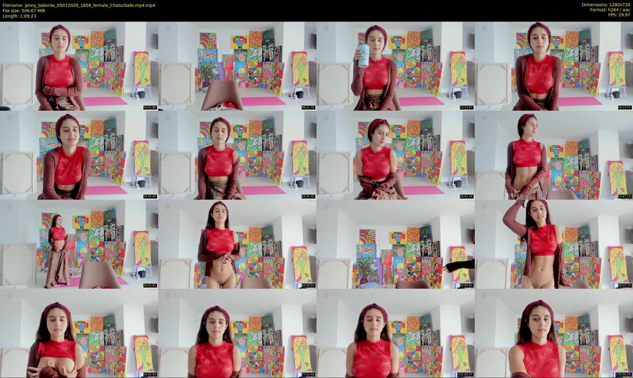 jenny_taborda — 70 minute Chaturbate female cam show recording, 720p, Jul 5, 2020