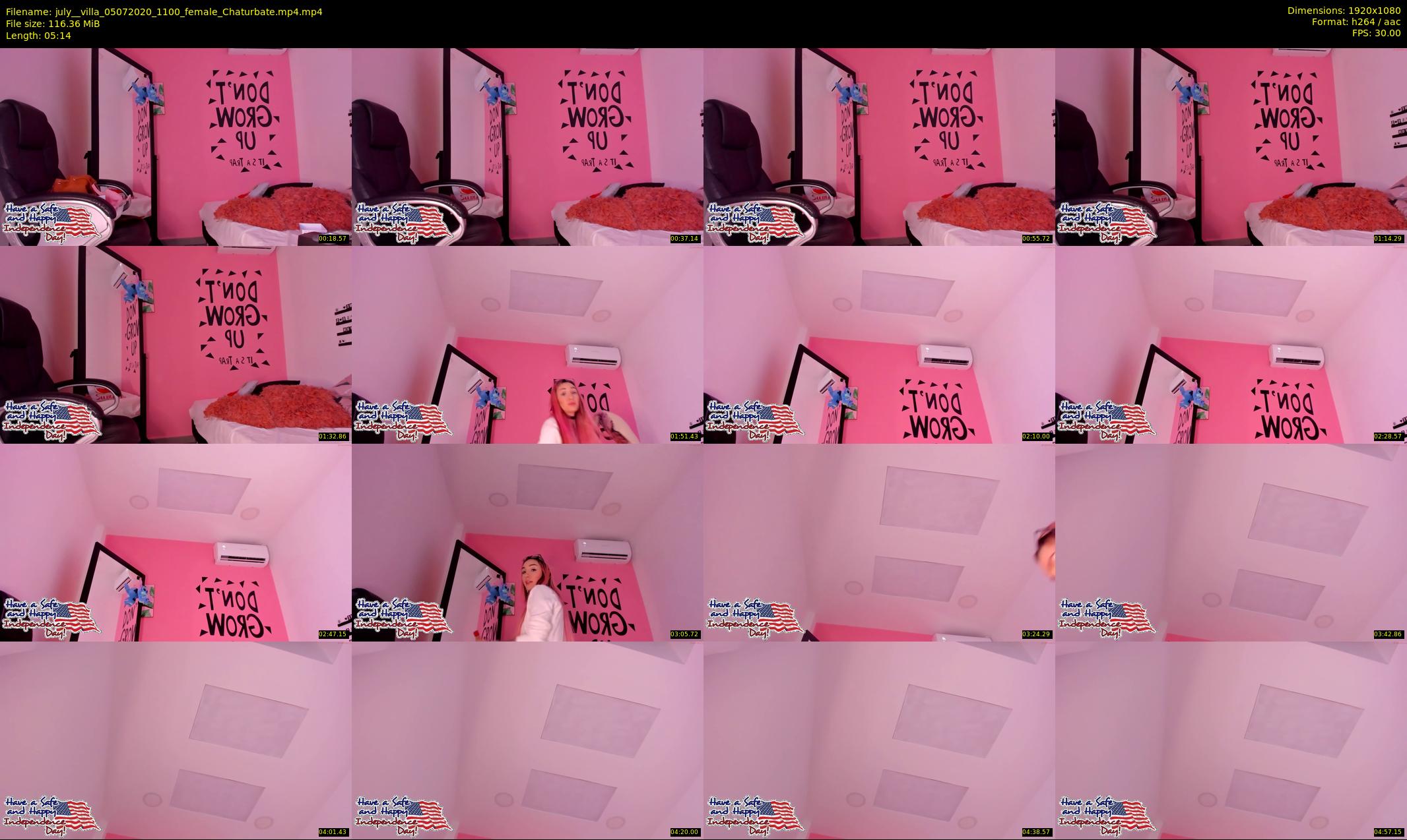 july__villa — 6 minute Chaturbate female cam show recording, 1080p, Jul 5, 2020