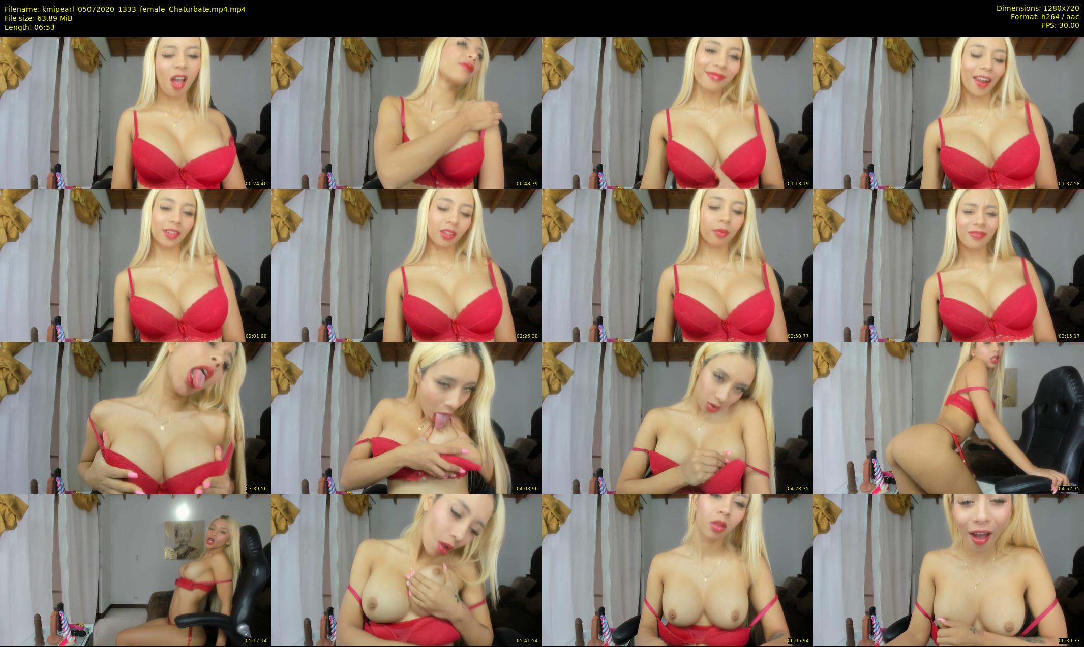 kmipearl — 7 minute Chaturbate female cam show recording, 720p, Jul 5, 2020