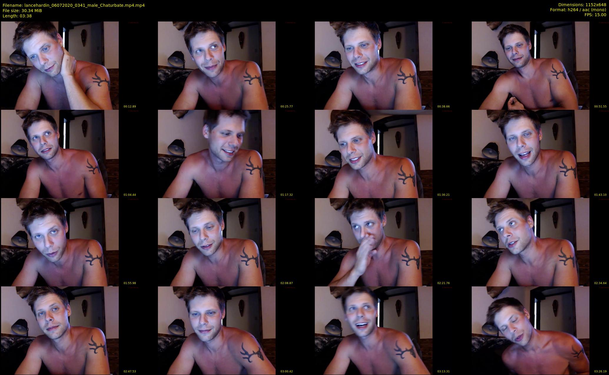 lancehardin — 4 minute Chaturbate male cam show recording, 480p, Jul 6, 2020