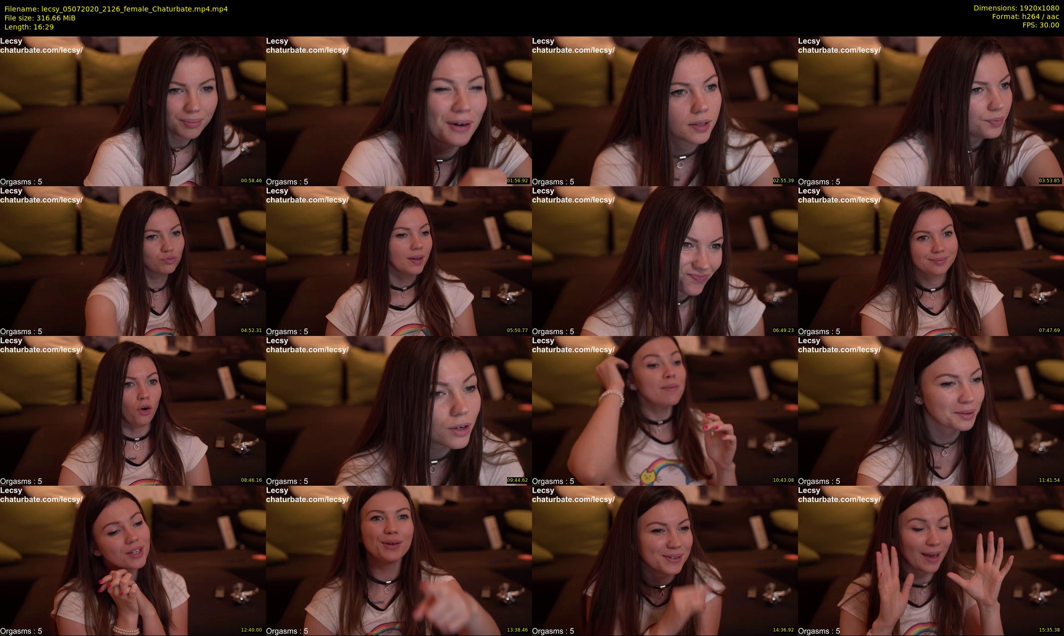lecsy — 17 minute Chaturbate female cam show recording, 1080p, Jul 5, 2020