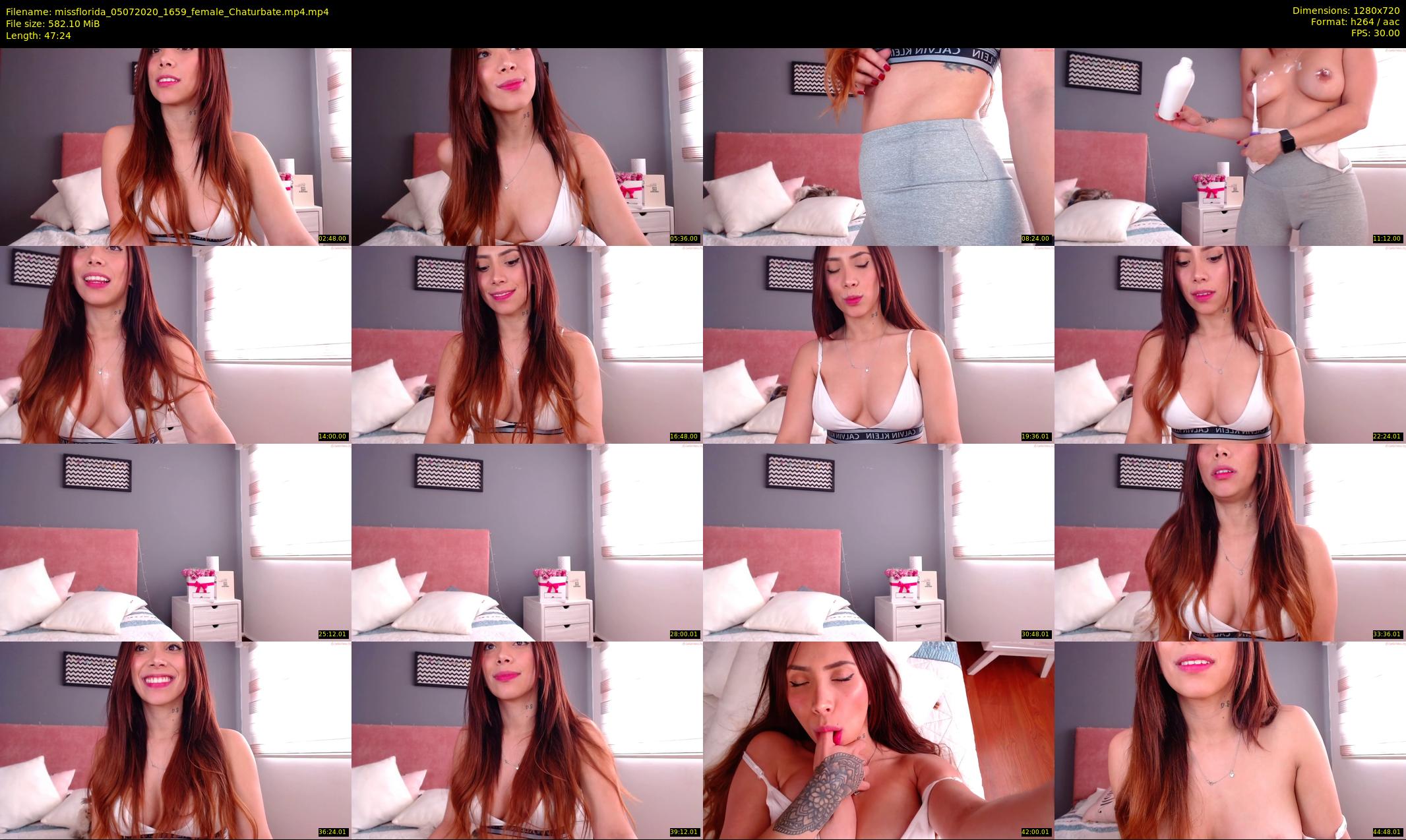 missflorida — 48 minute Chaturbate female cam show recording, 720p, Jul 5, 2020