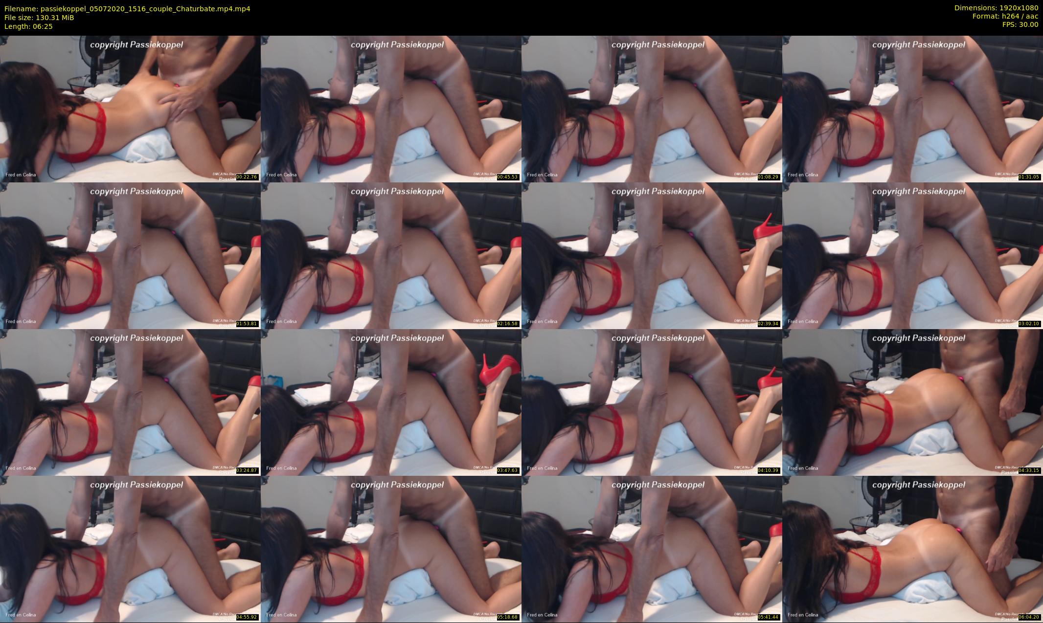 passiekoppel — 7 minute Chaturbate couple cam show recording, 1080p, Jul 5, 2020