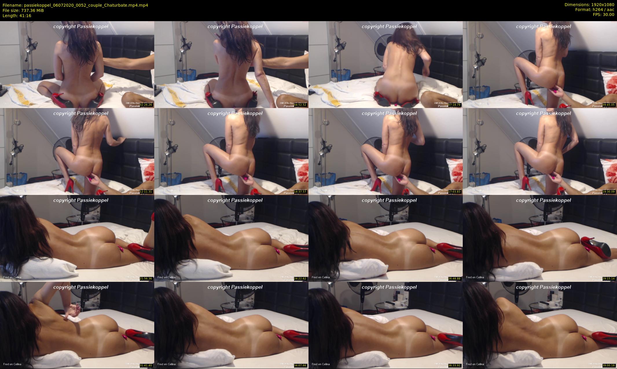 passiekoppel — 42 minute Chaturbate couple cam show recording, 1080p, Jul 6, 2020