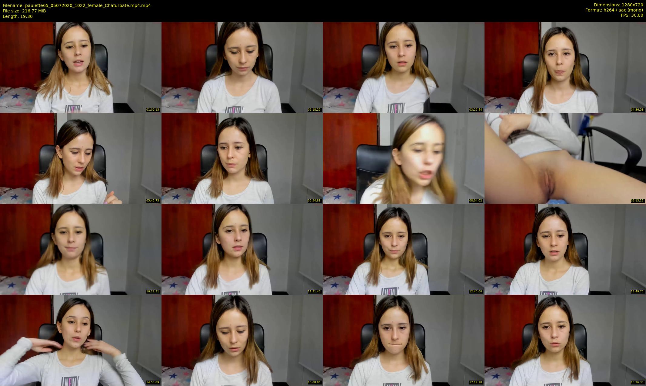 paulette65 — 20 minute Chaturbate female cam show recording, 720p, Jul 5, 2020