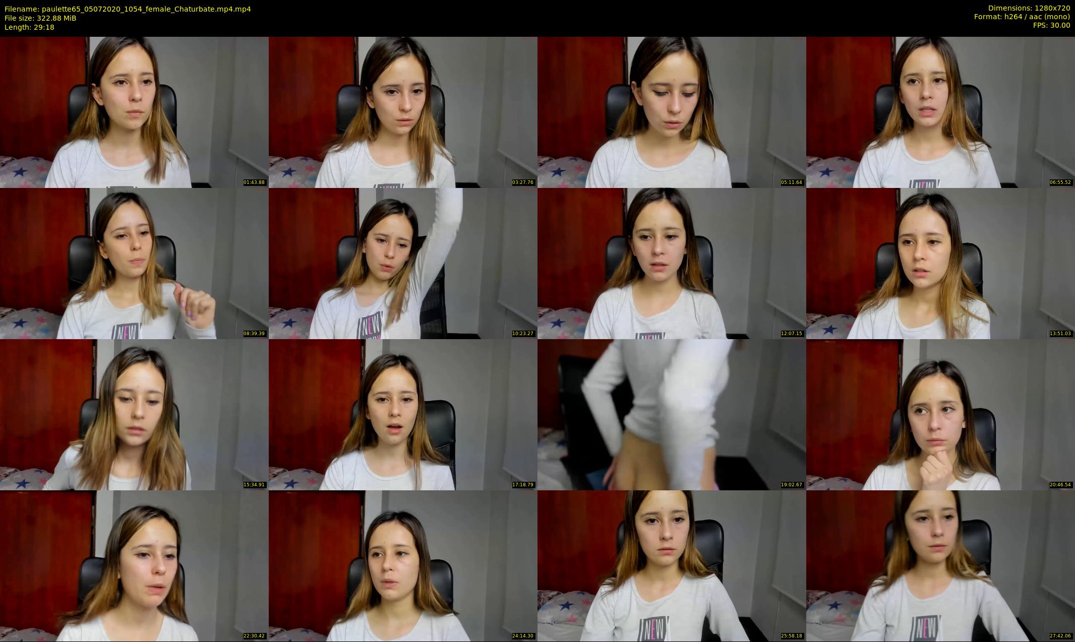 paulette65 — 30 minute Chaturbate female cam show recording, 720p, Jul 5, 2020