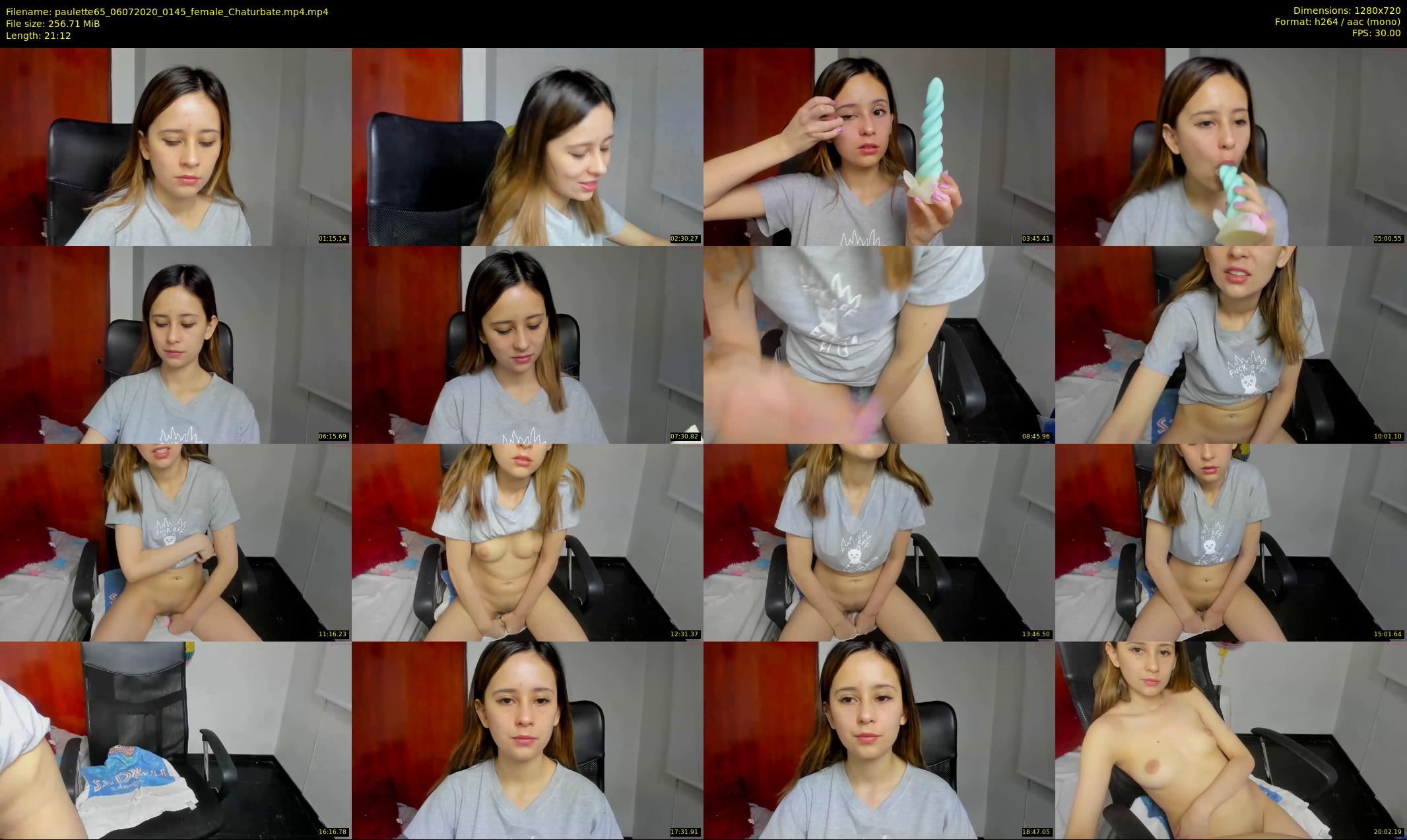paulette65 — 22 minute Chaturbate female cam show recording, 720p, Jul 6, 2020