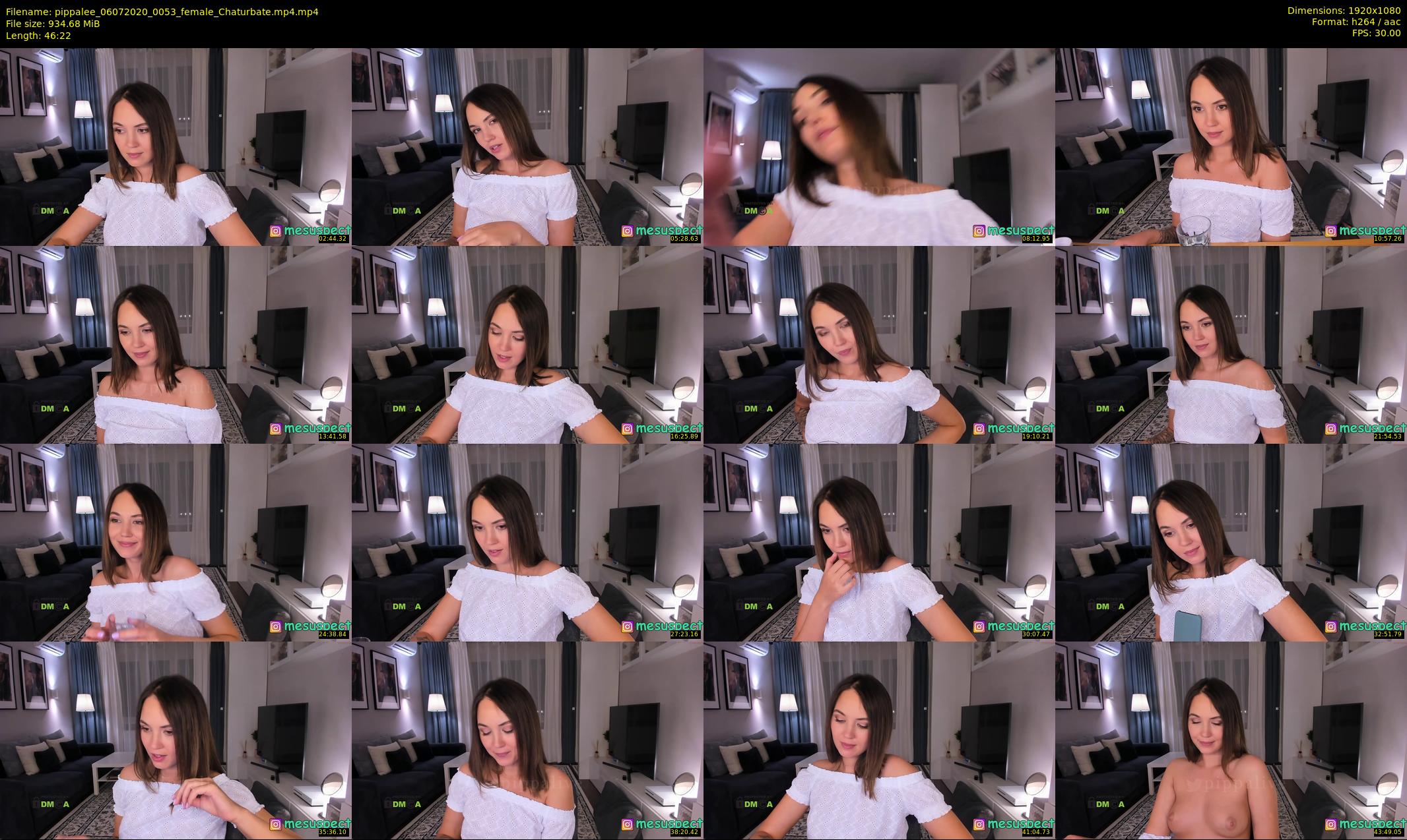 pippalee — 47 minute Chaturbate female cam show recording, 1080p, Jul 6, 2020