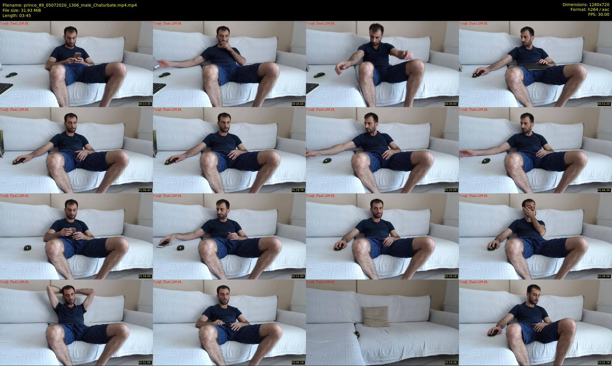 prince_89 — 4 minute Chaturbate male cam show recording, 720p, Jul 5, 2020