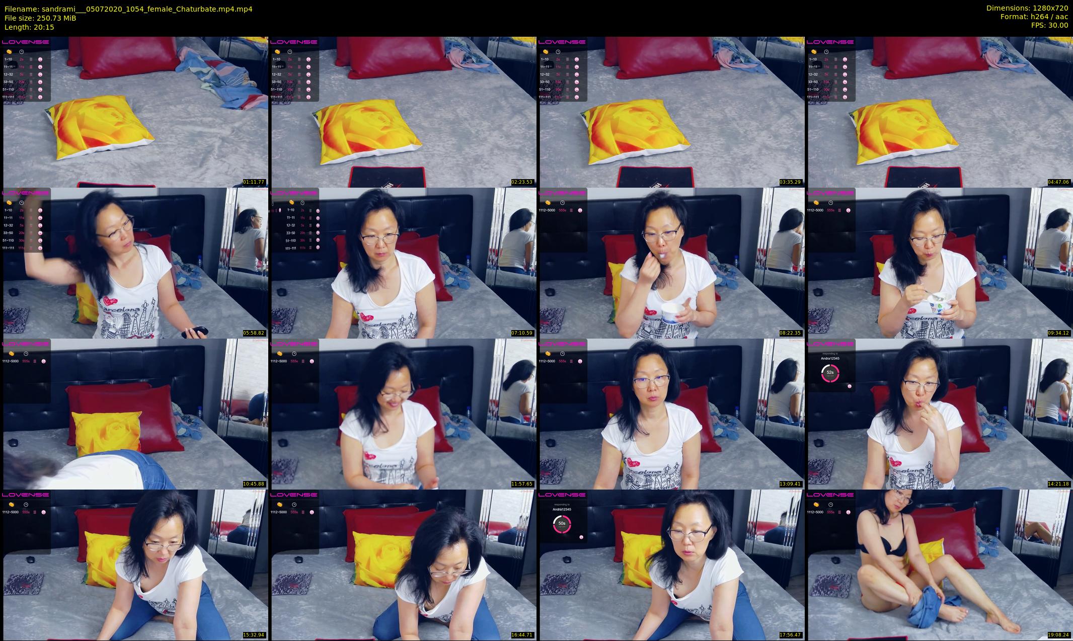 sandrami__ — 21 minute Chaturbate female cam show recording, 720p, Jul 5, 2020