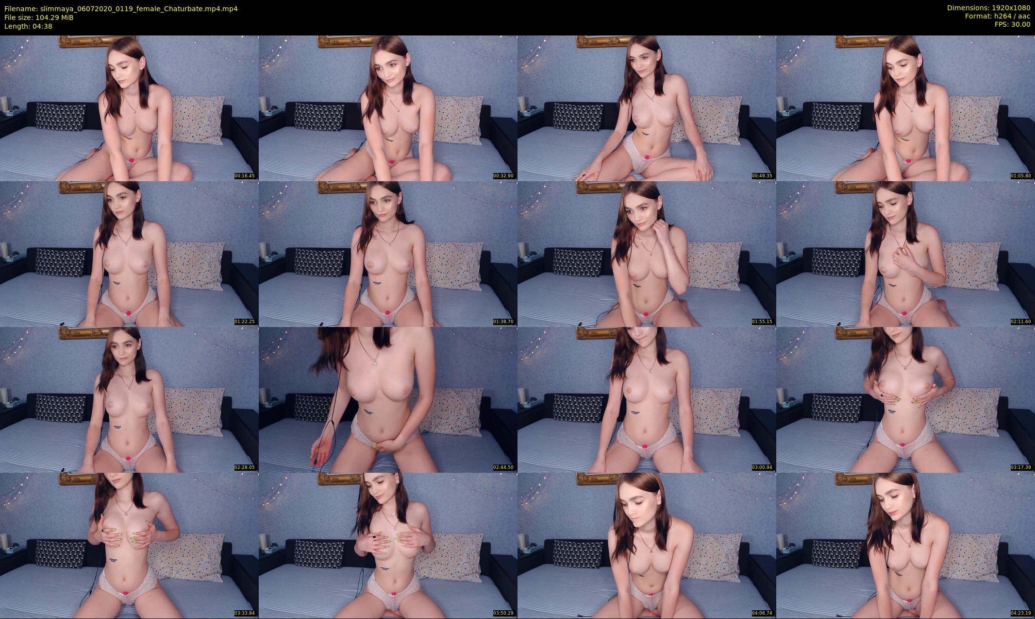 slimmaya — 5 minute Chaturbate female cam show recording, 1080p, Jul 6, 2020