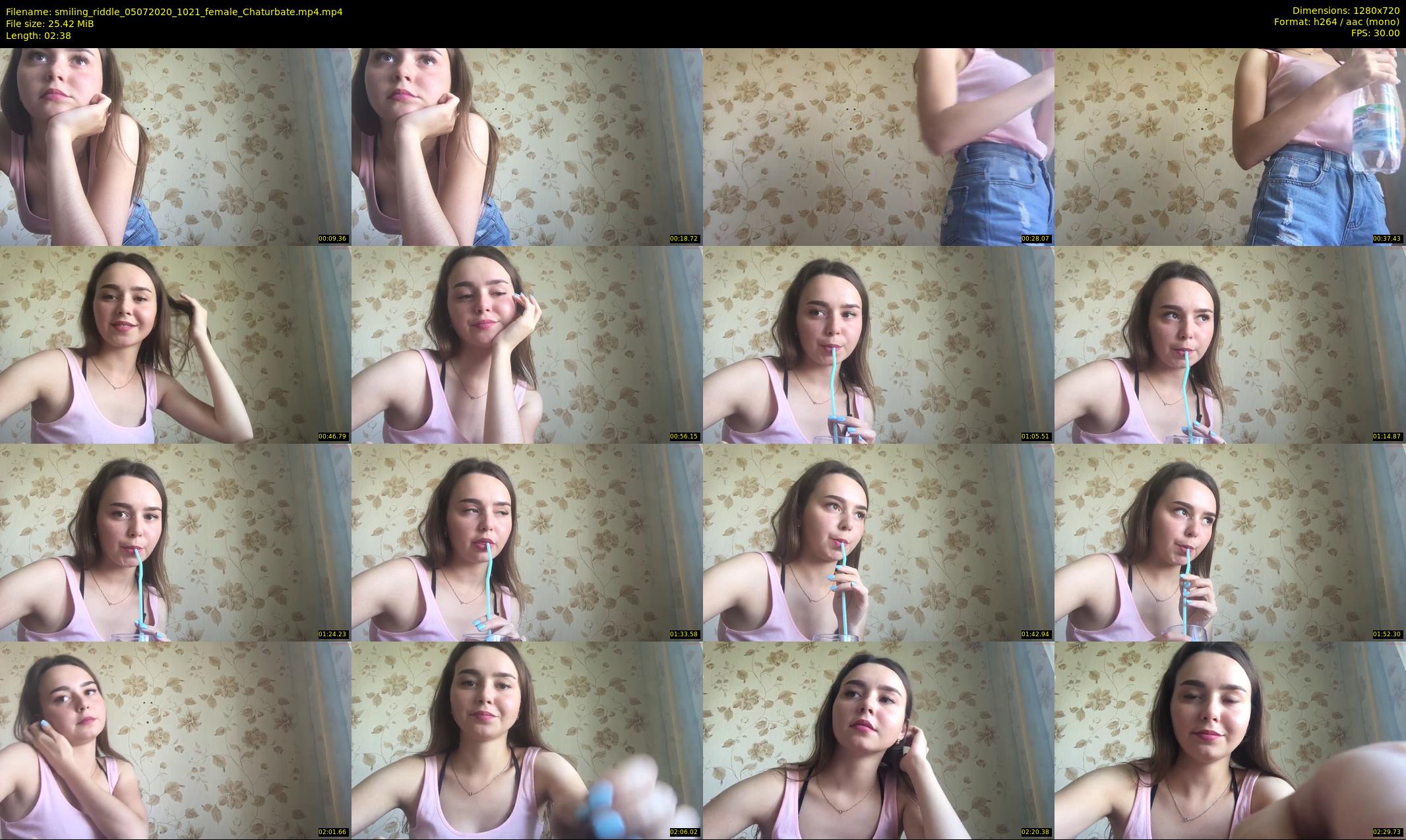 smiling_riddle — 3 minute Chaturbate female cam show recording, 720p, Jul 5, 2020