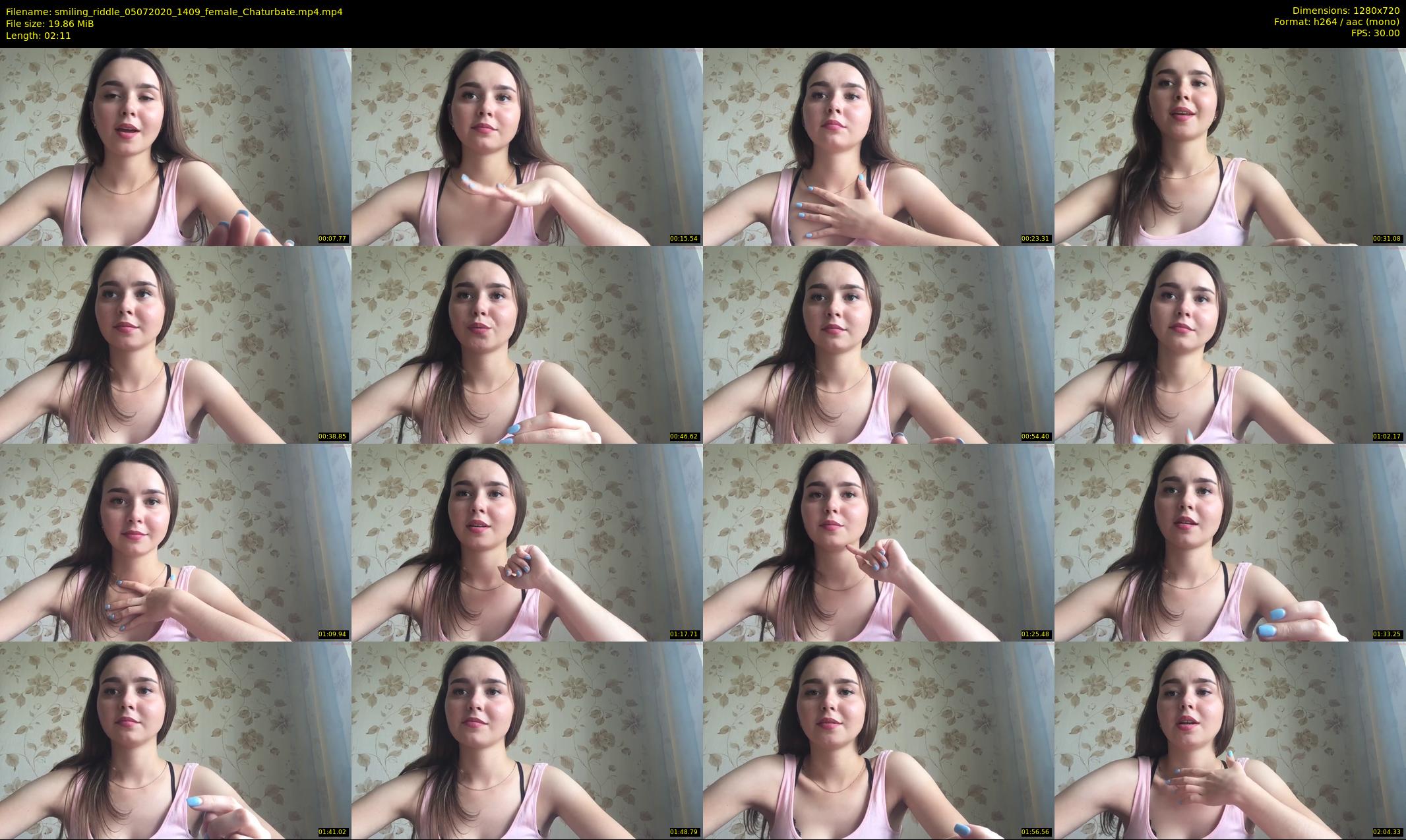 smiling_riddle — 3 minute Chaturbate female cam show recording, 720p, Jul 5, 2020