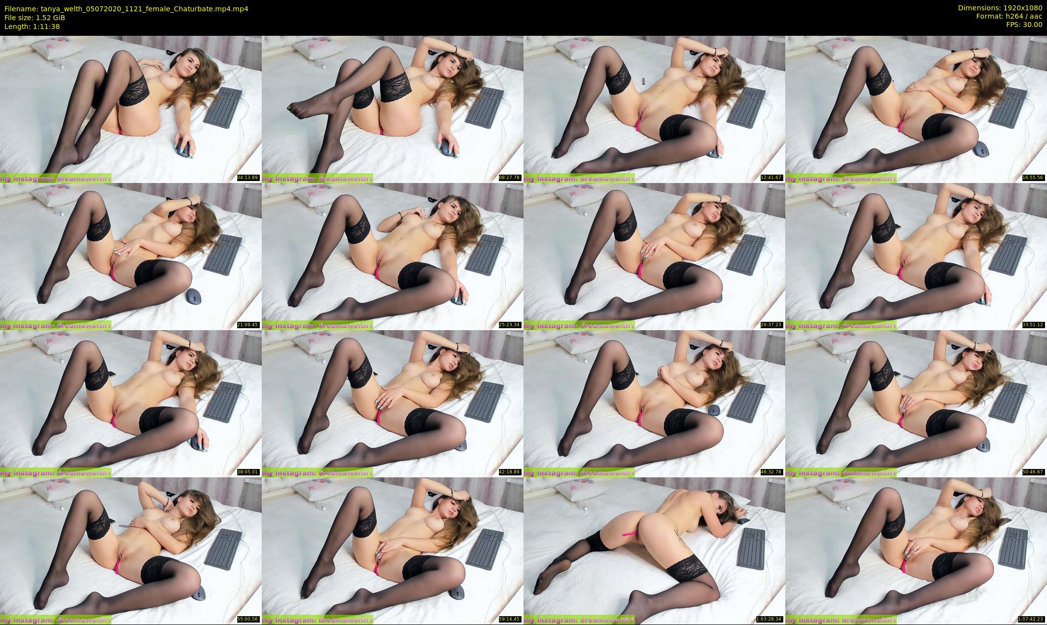 tanya_welth — 72 minute Chaturbate female cam show recording, 1080p, Jul 5, 2020