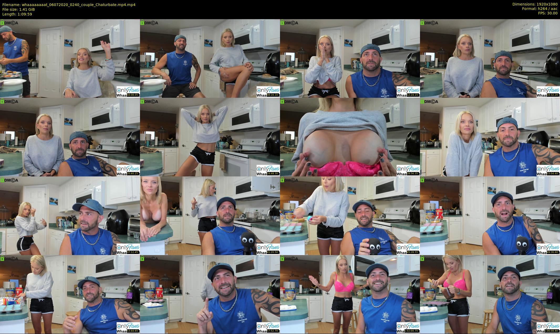 whaaaaaaaat — 70 minute Chaturbate couple cam show recording, 1080p, Jul 6, 2020