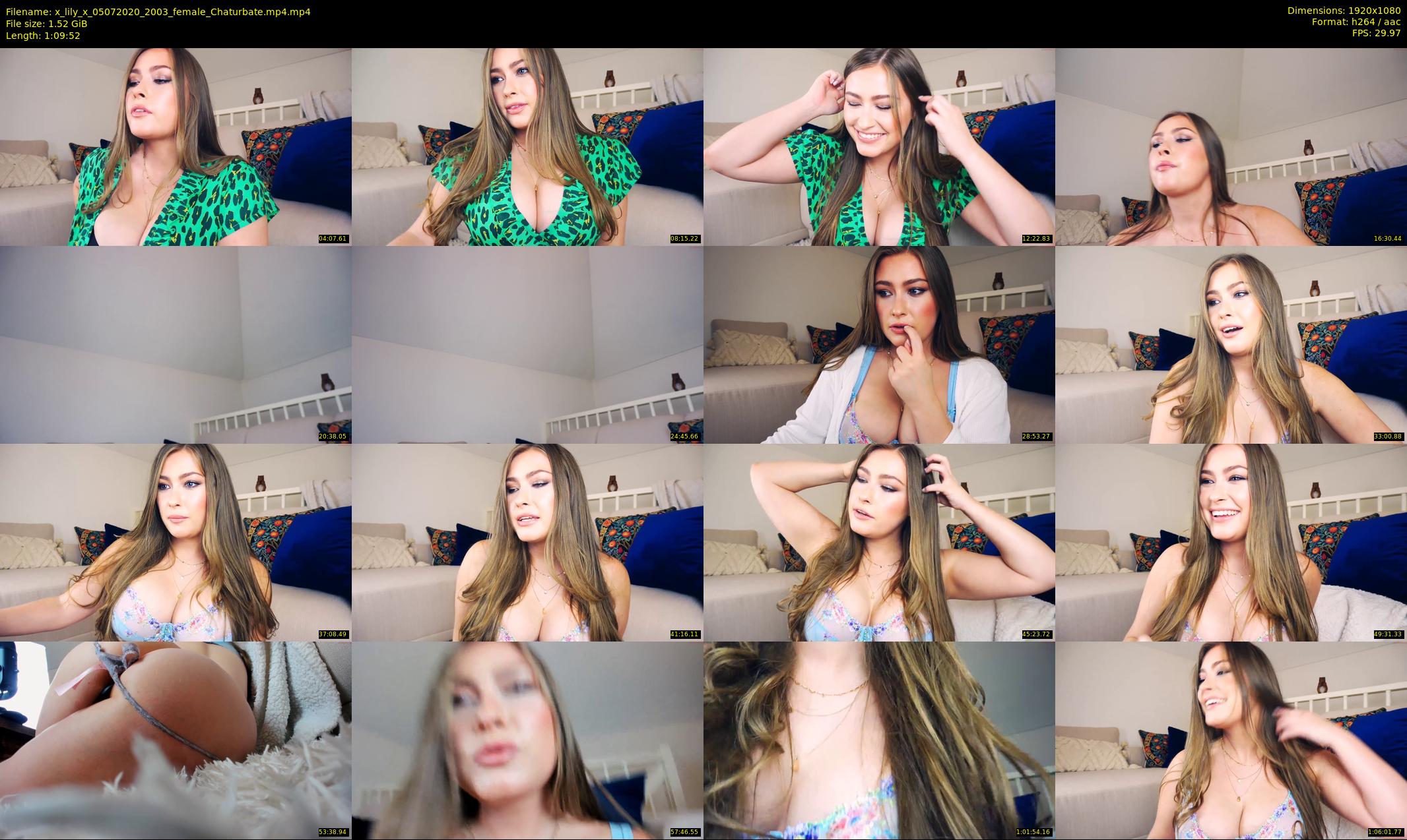 x_lily_x — 70 minute Chaturbate female cam show recording, 1080p, Jul 5, 2020