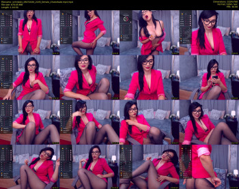 xchristalx — 77 minute Chaturbate female cam show recording, 720p, Jul 5, 2020
