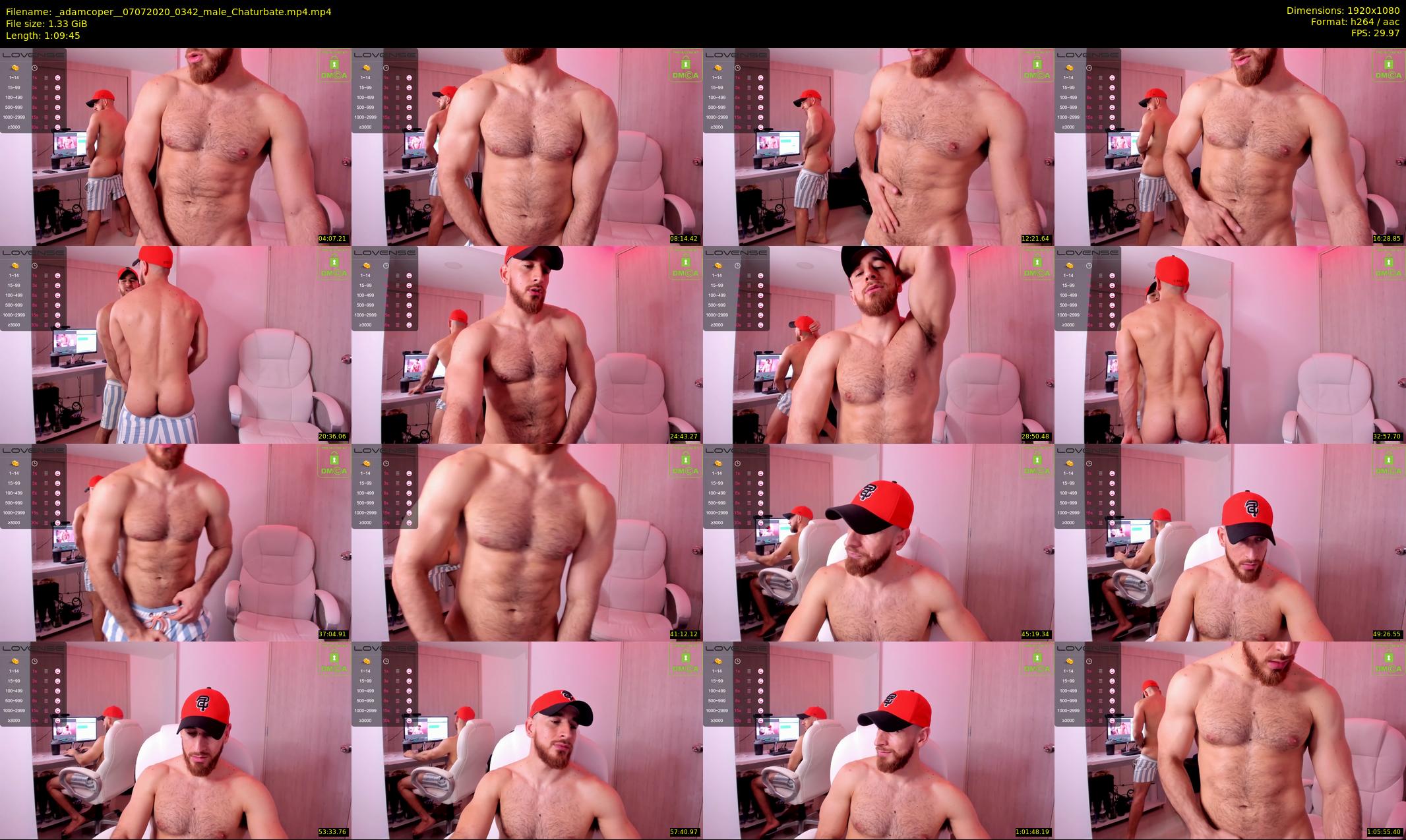 _adamcoper_ — 70 minute Chaturbate male cam show recording, 1080p, Jul 7, 2020
