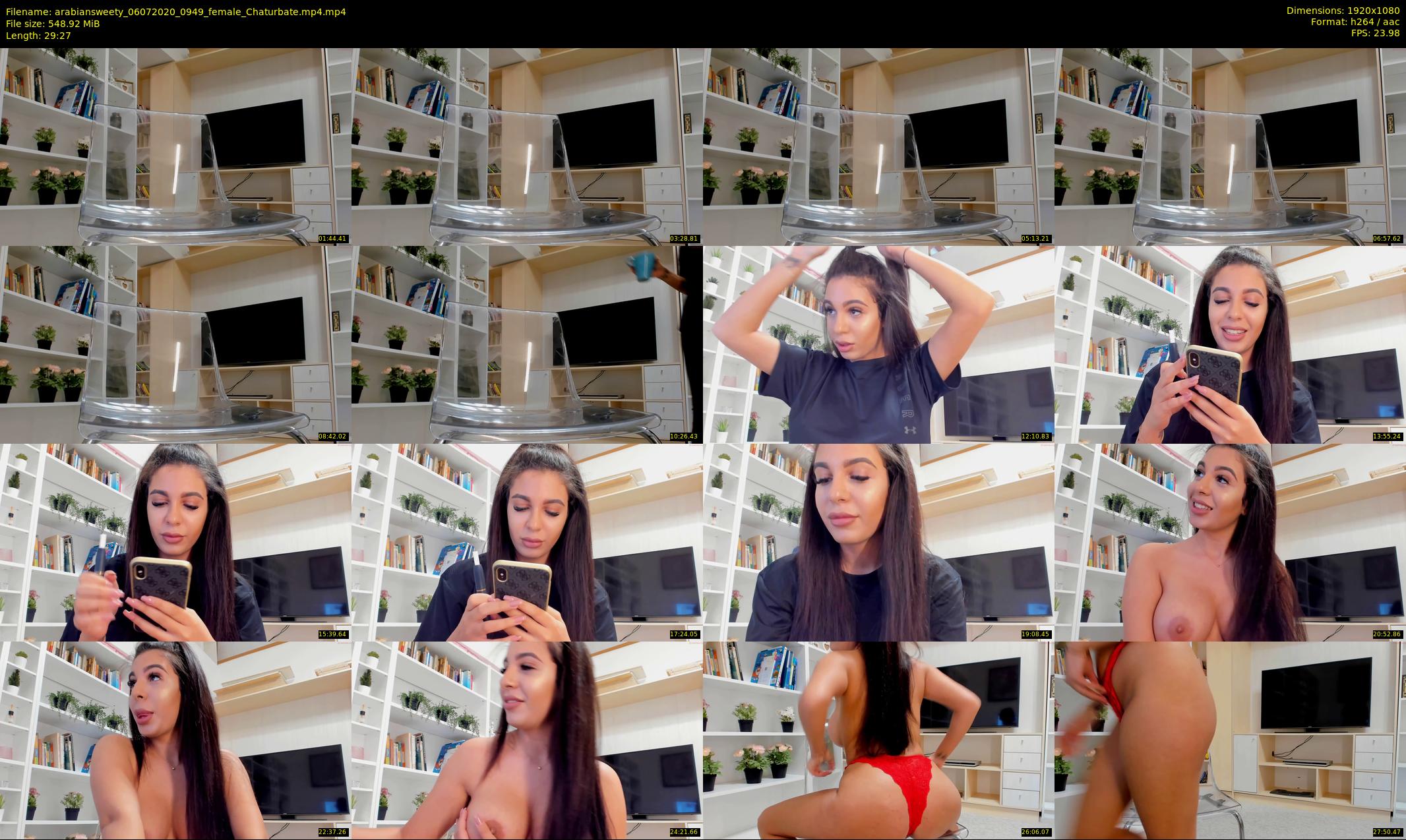 arabiansweety — 30 minute Chaturbate female cam show recording, 1080p, Jul 6, 2020