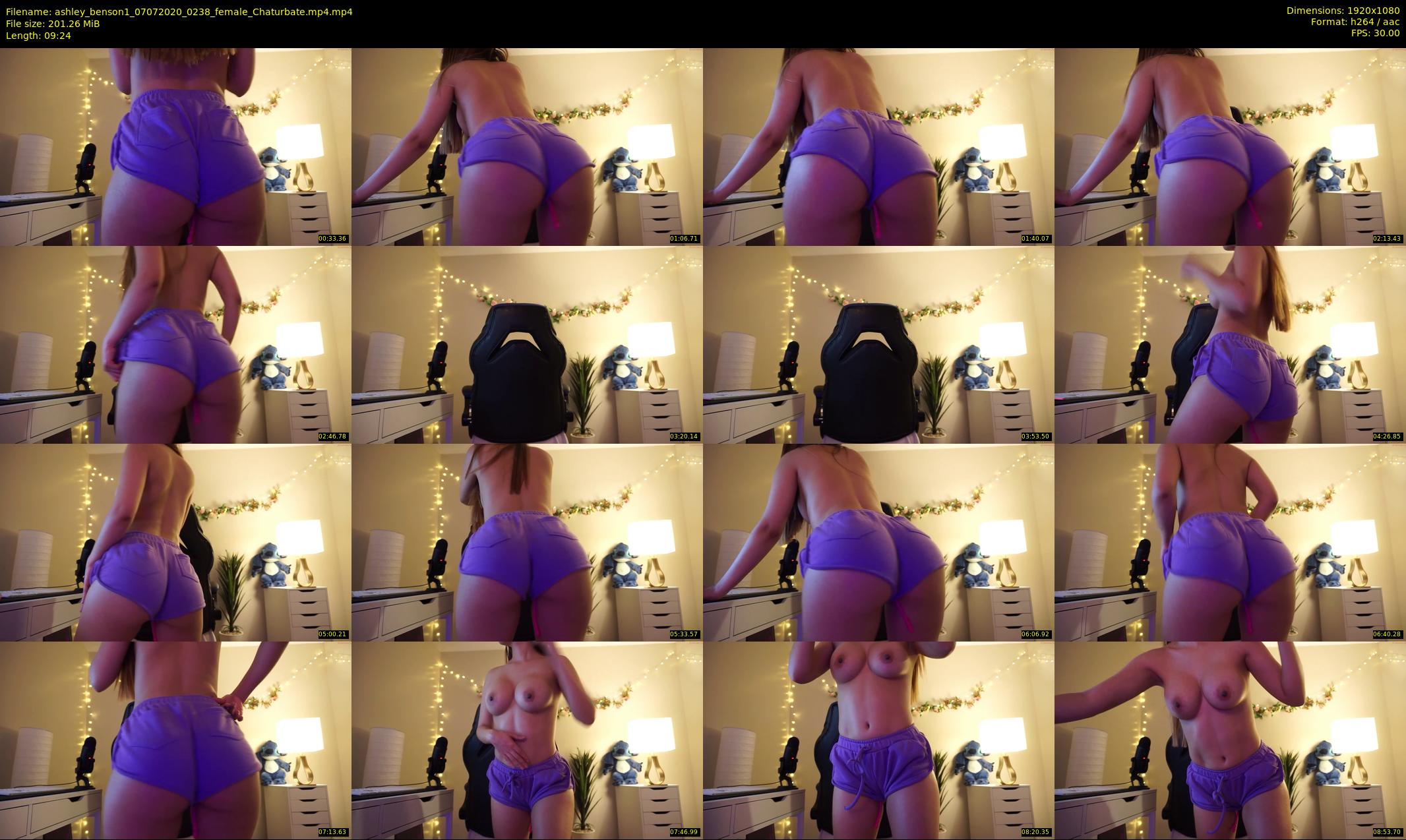 ashley_benson1 — 10 minute Chaturbate female cam show recording, 1080p, Jul 7, 2020