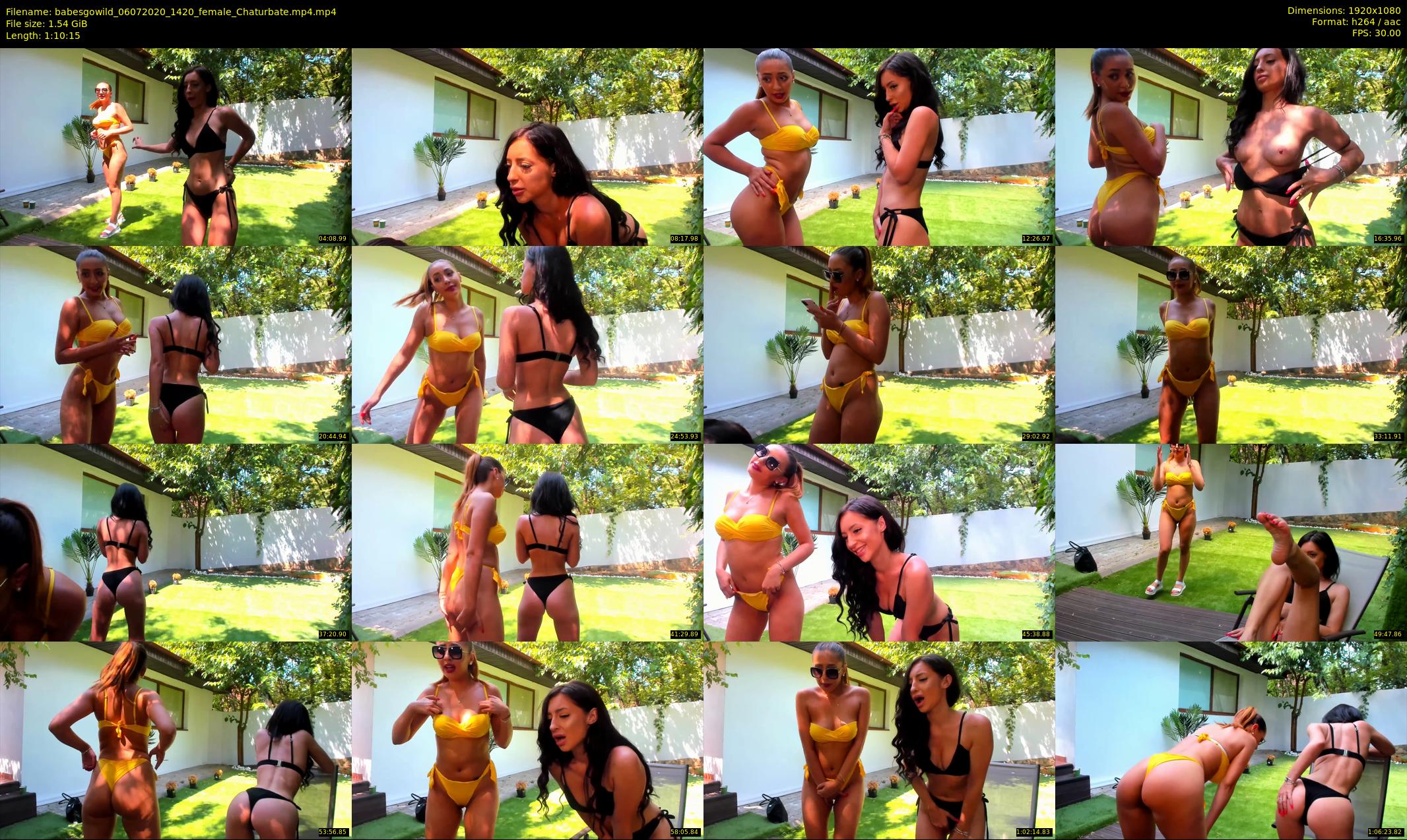 babesgowild — 71 minute Chaturbate couple cam show recording, 1080p, Jul 6, 2020