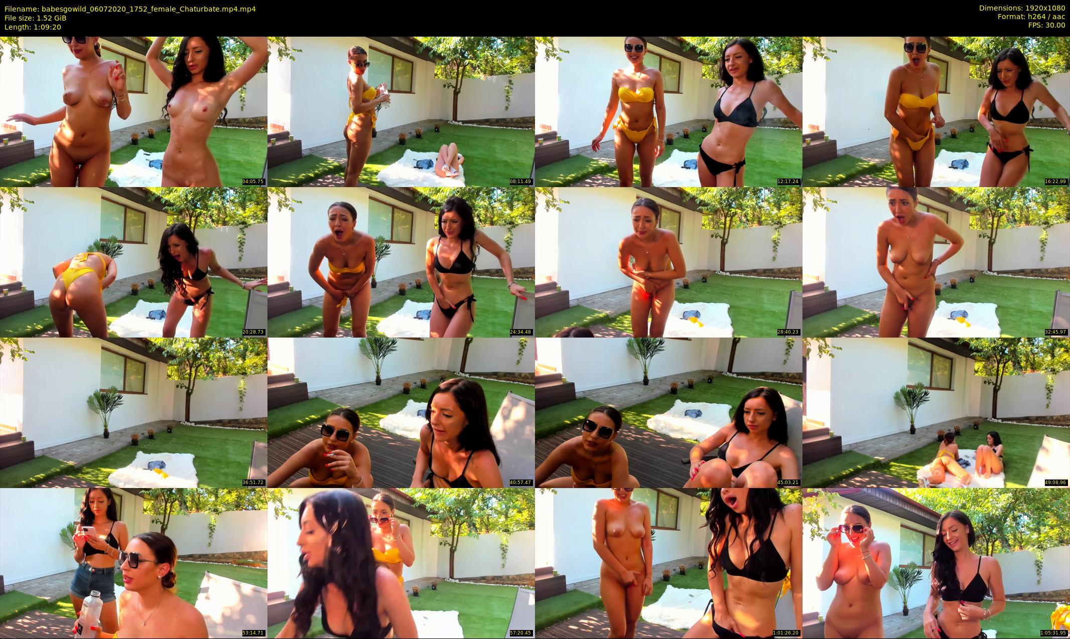 babesgowild — 70 minute Chaturbate couple cam show recording, 1080p, Jul 6, 2020