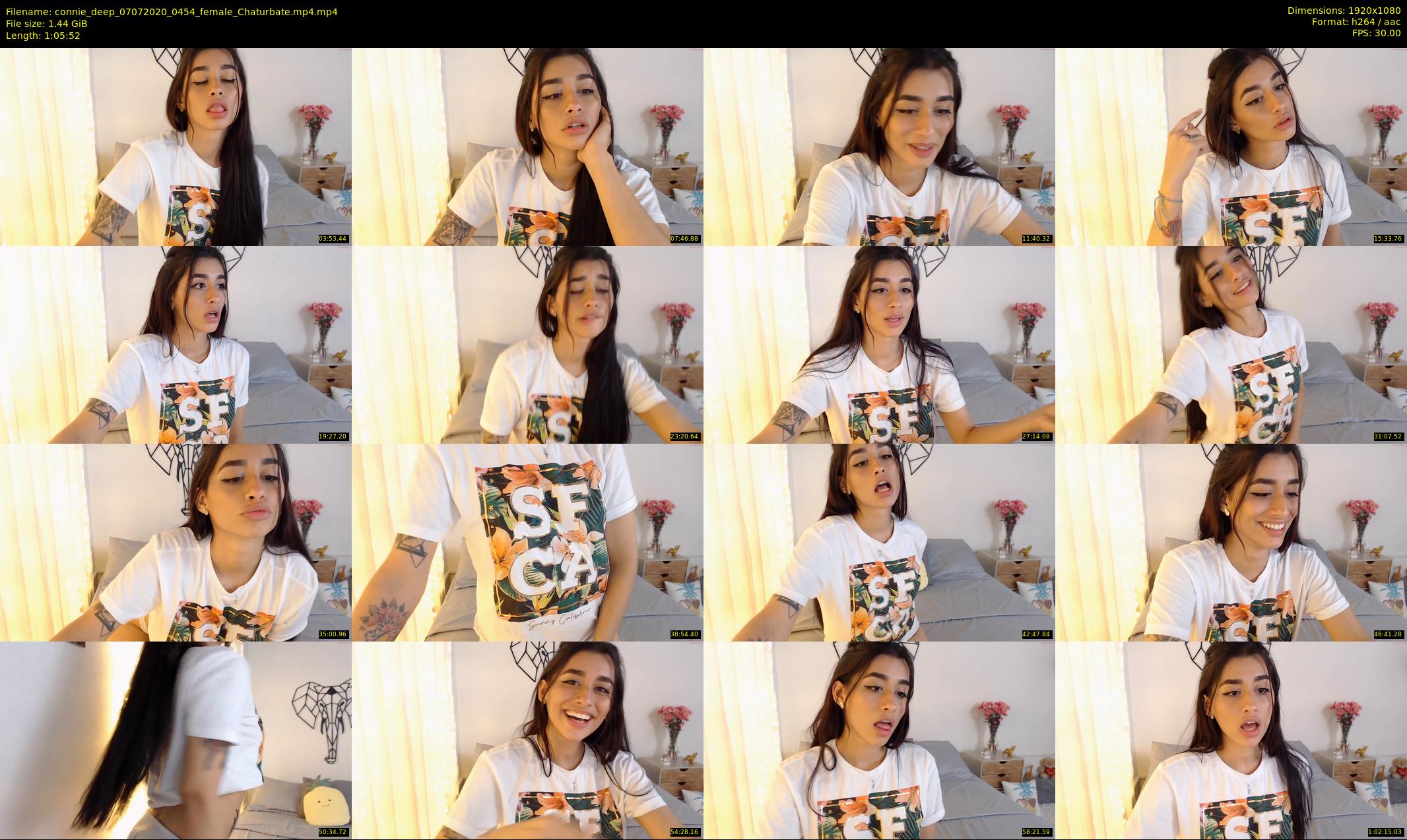 connie_deep — 66 minute Chaturbate female cam show recording, 1080p, Jul 7, 2020