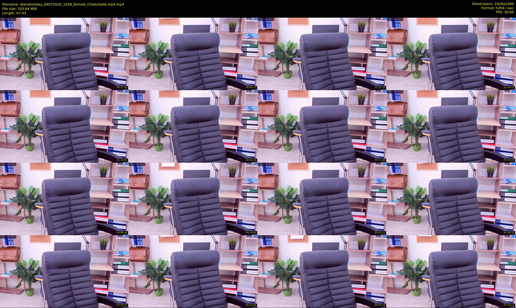 dianaholiday — 8 minute Chaturbate female cam show recording, 1080p, Jul 6, 2020