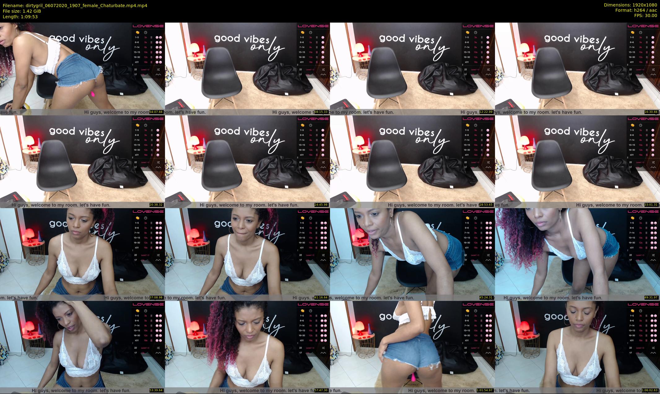 dirtygril — 70 minute Chaturbate female cam show recording, 1080p, Jul 6, 2020