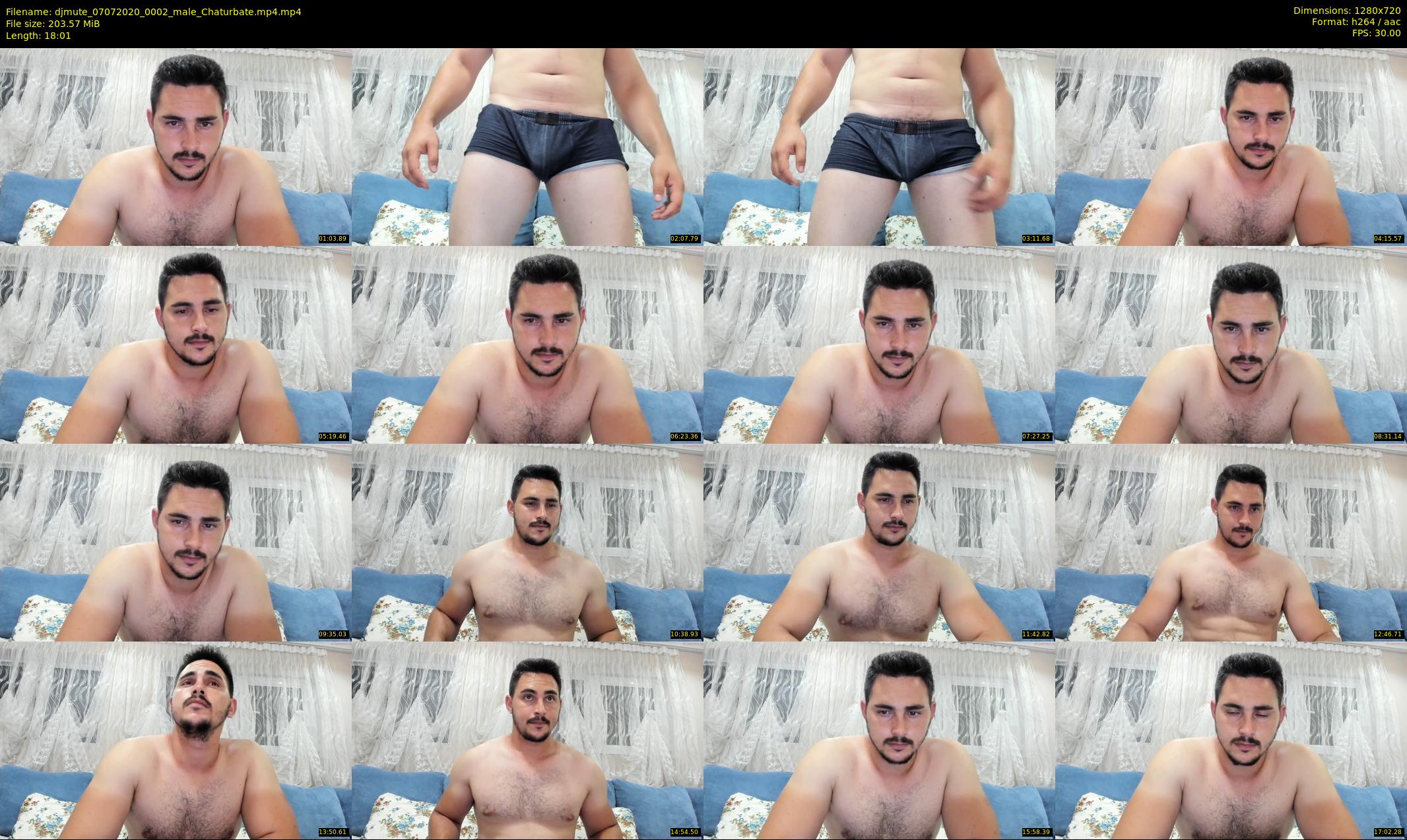 djmute — 19 minute Chaturbate male cam show recording, 720p, Jul 7, 2020