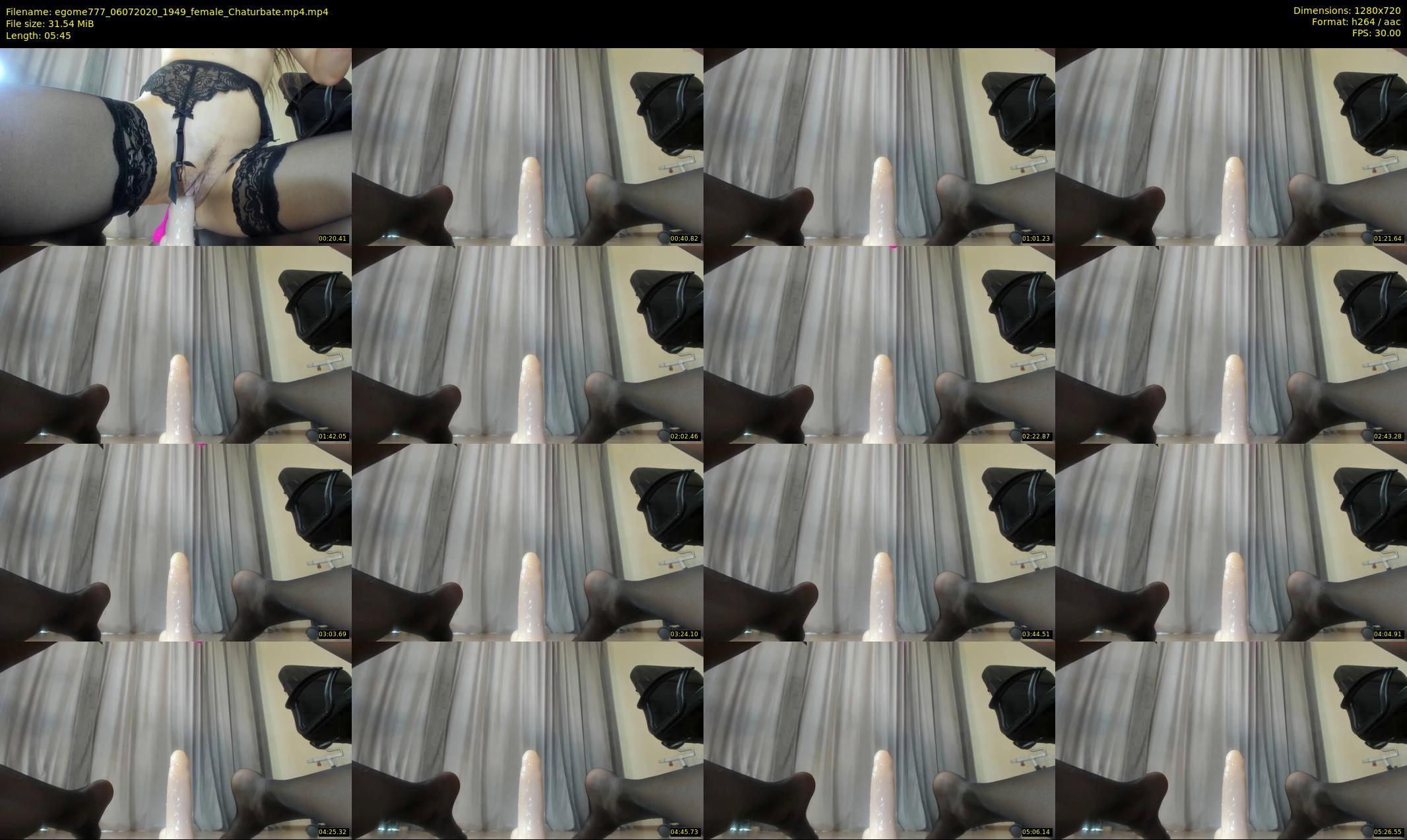 egome777 — 6 minute Chaturbate female cam show recording, 720p, Jul 6, 2020