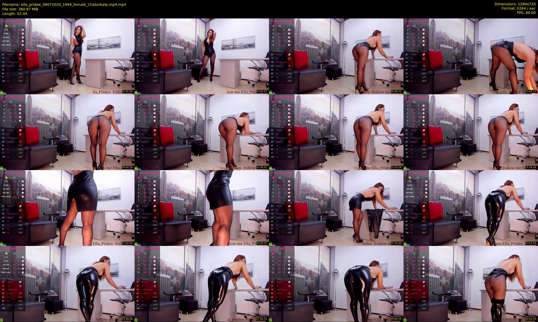 ella_pridee — 33 minute Chaturbate female cam show recording, 720p, Jul 6, 2020