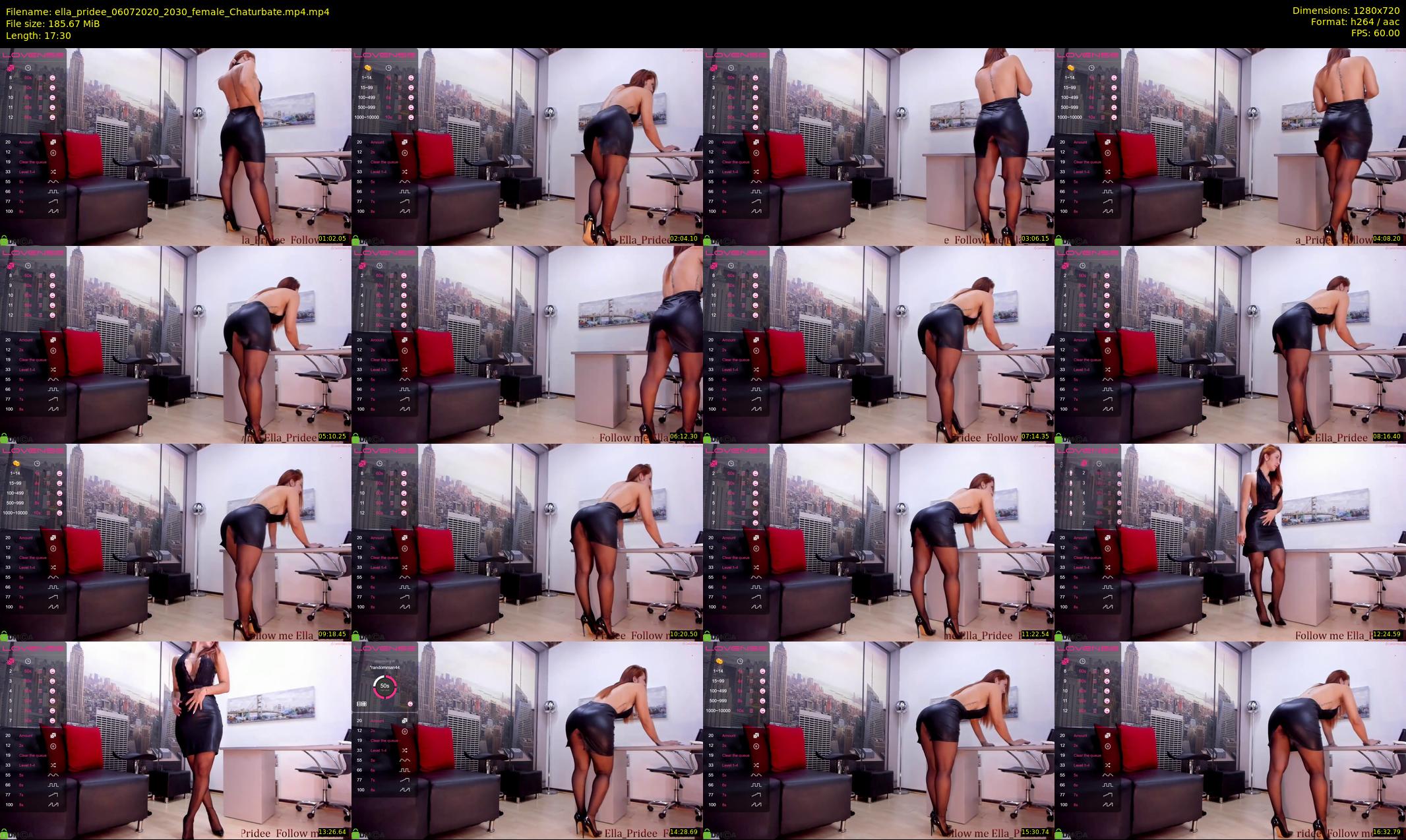 ella_pridee — 18 minute Chaturbate female cam show recording, 720p, Jul 6, 2020