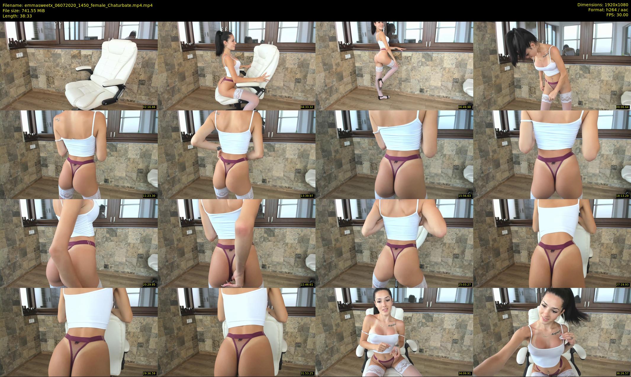 emmasweetx — 39 minute Chaturbate couple cam show recording, 1080p, Jul 6, 2020