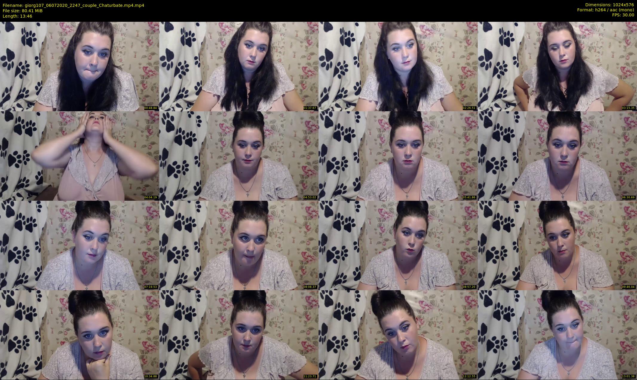 giorg107 — 14 minute Chaturbate couple cam show recording, 480p, Jul 6, 2020