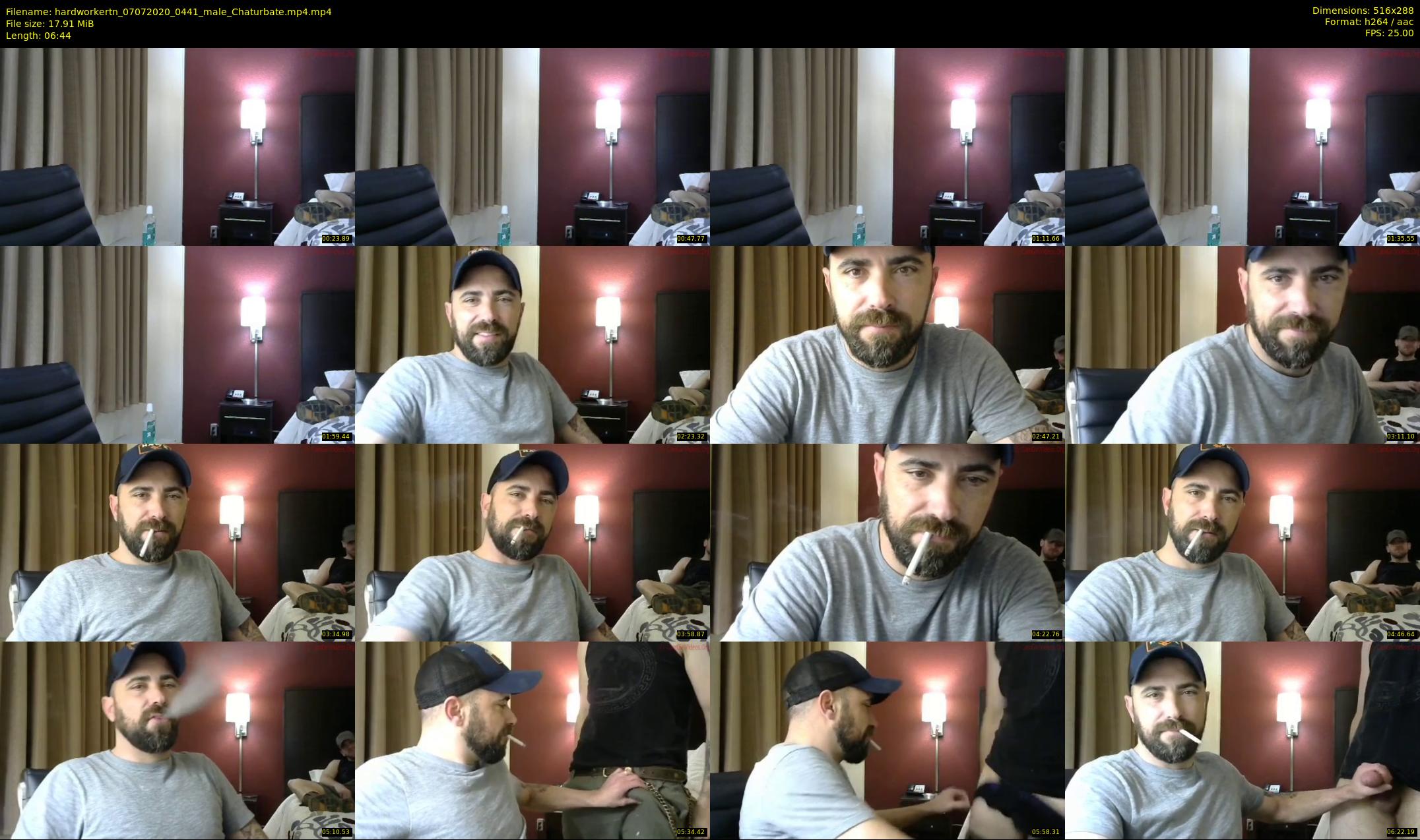 hardworkertn — 7 minute Chaturbate male cam show recording, SD, Jul 7, 2020